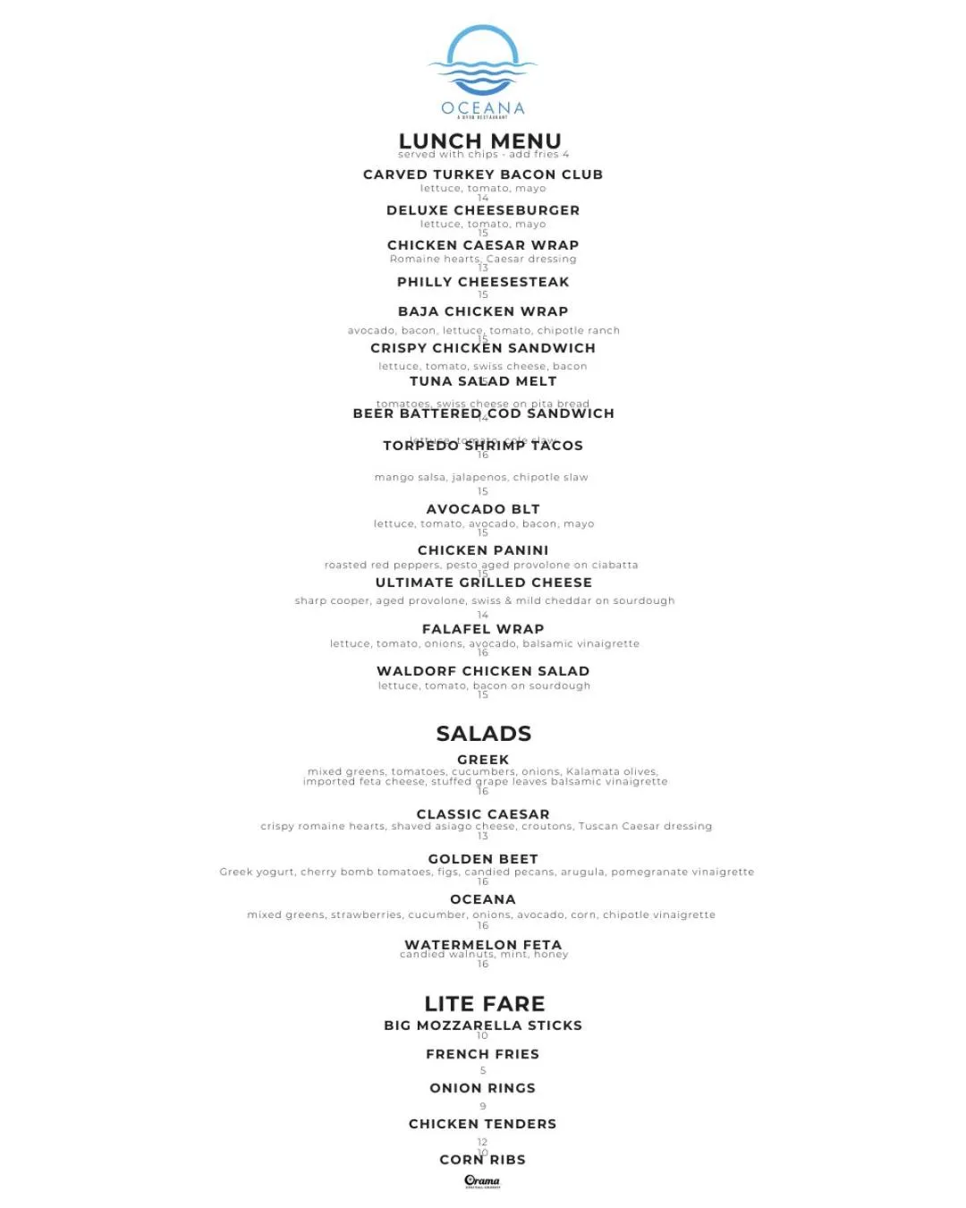 Restaurant/places to eat in El Coronado Resort