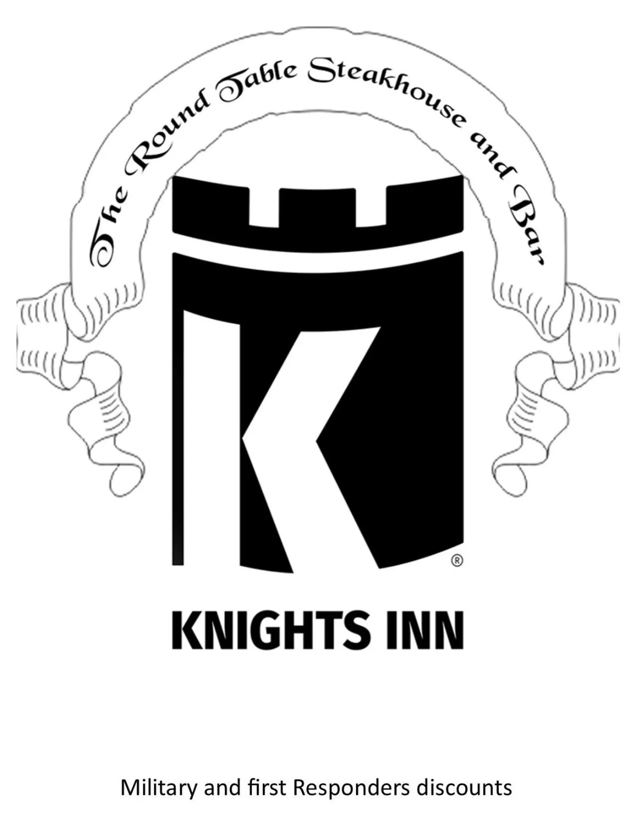 Property Logo/Sign in Knights Inn Evanston