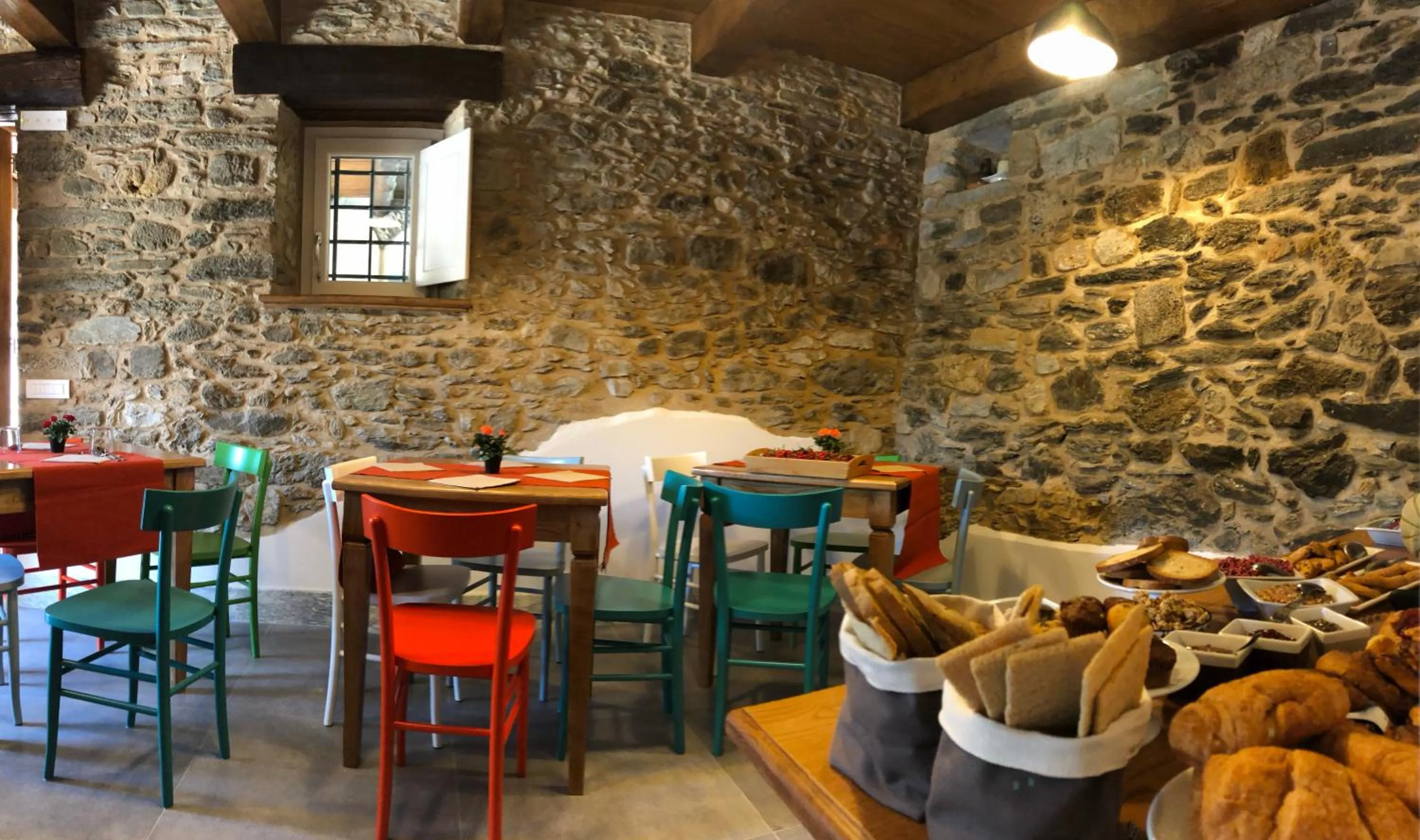 Restaurant/places to eat in B&B Convivium