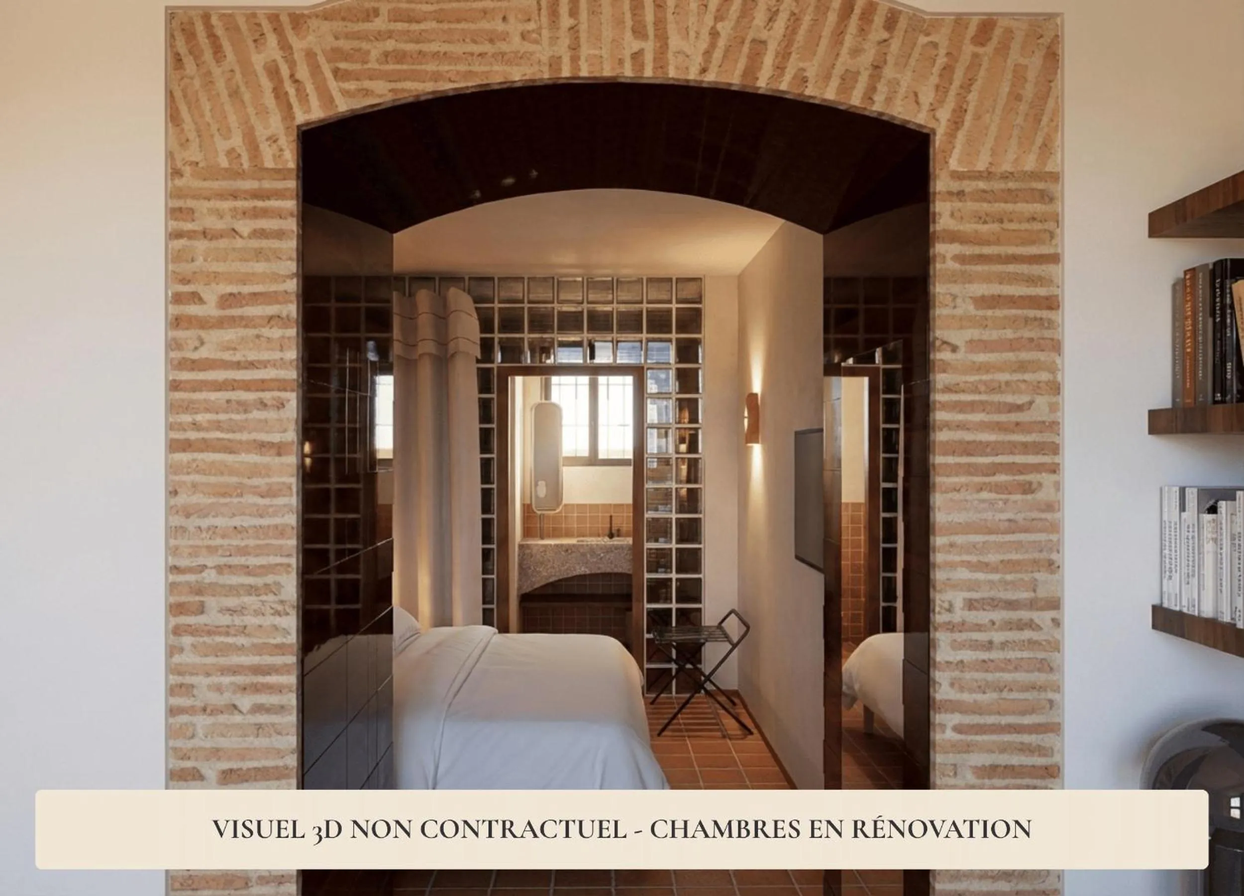 Photo of the whole room, Bed in Hôtel La Casa Pairal