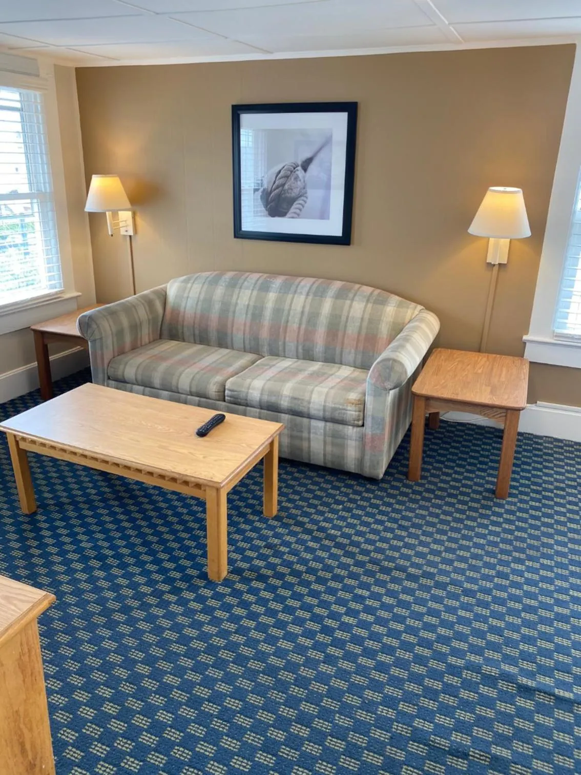 Seating area in The Admiral Hotel/Motel