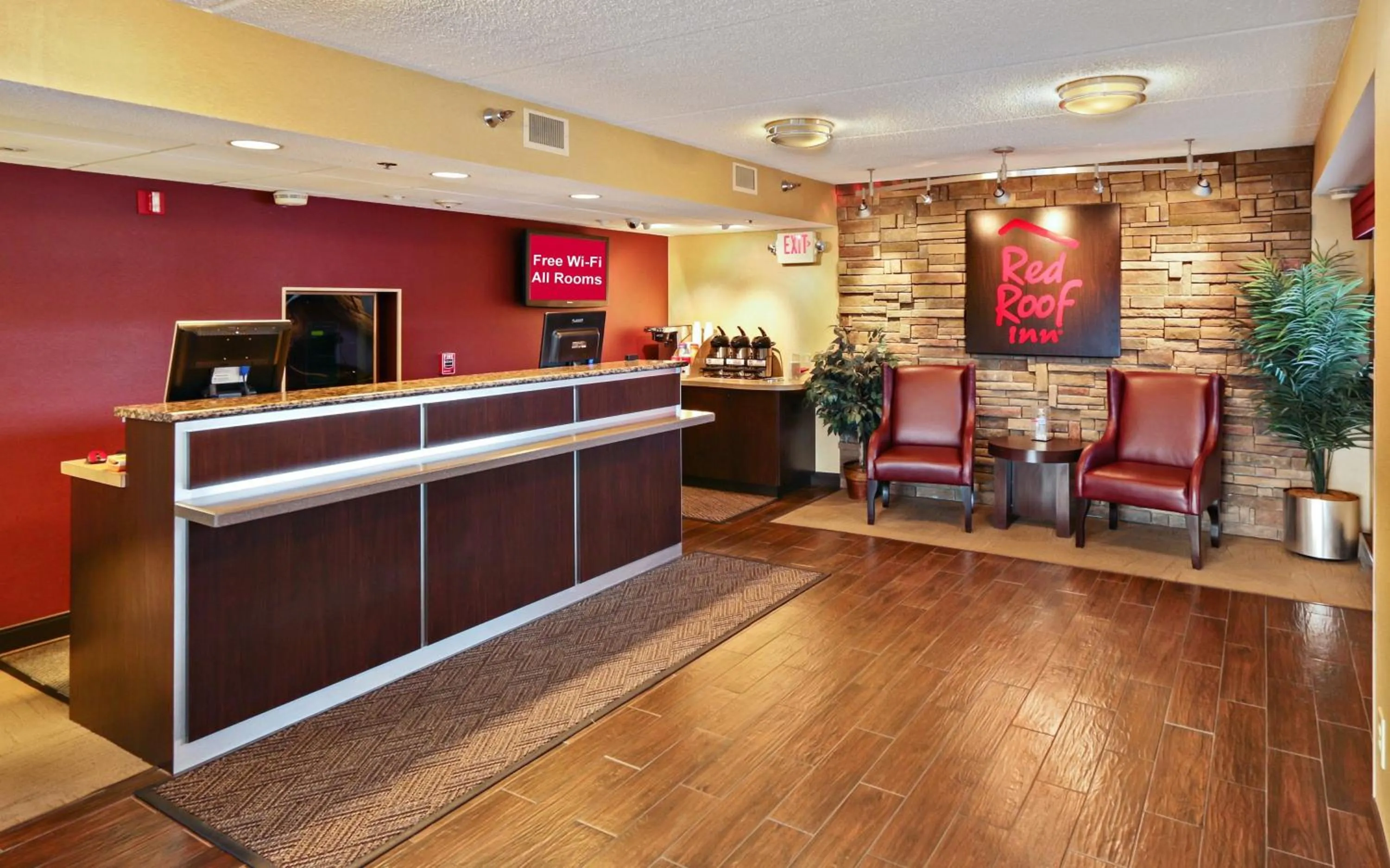 Lobby or reception in Red Roof Inn Johnson City