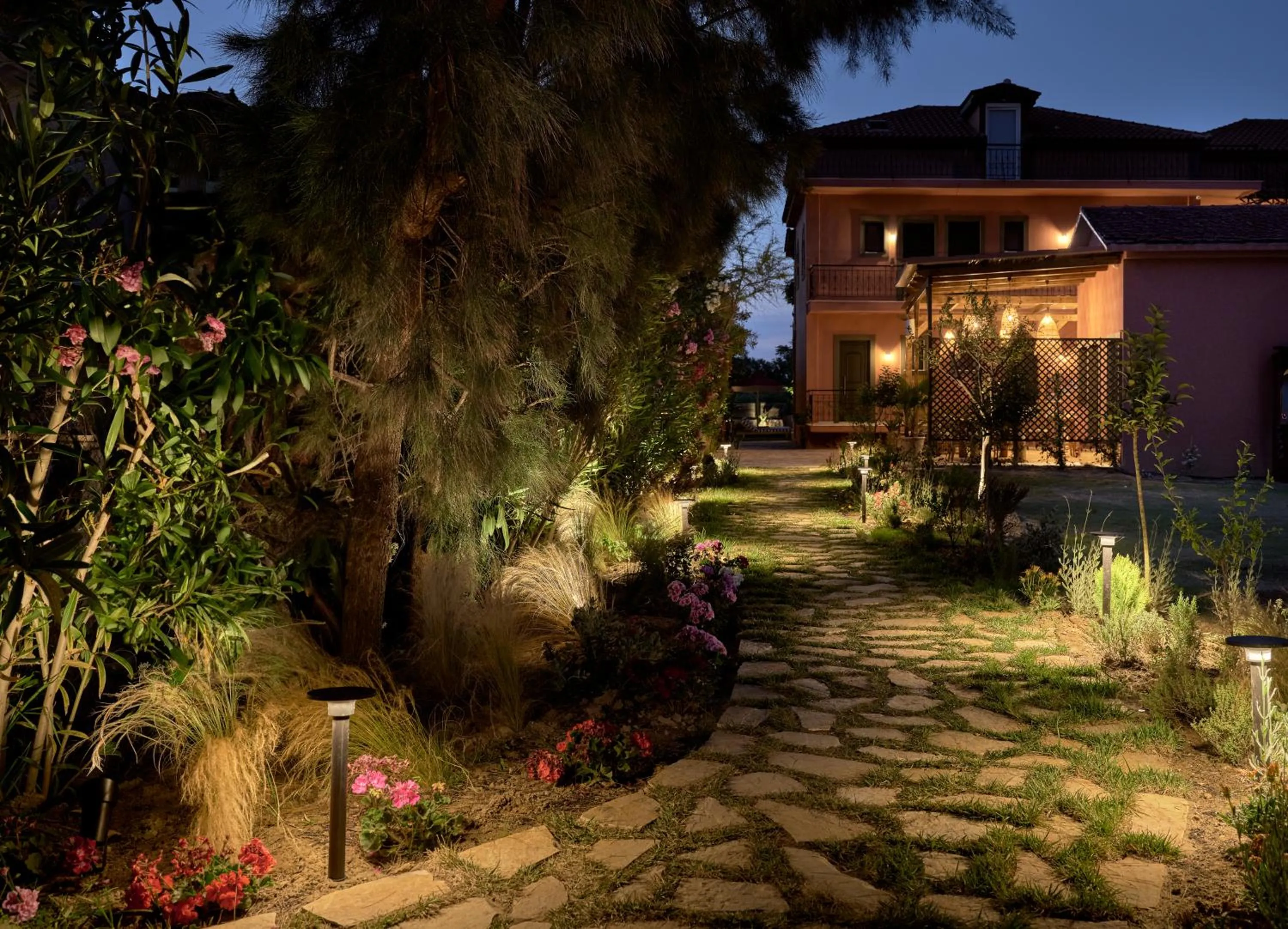 Patio in Anemelia Retreat - Explore & Recharge