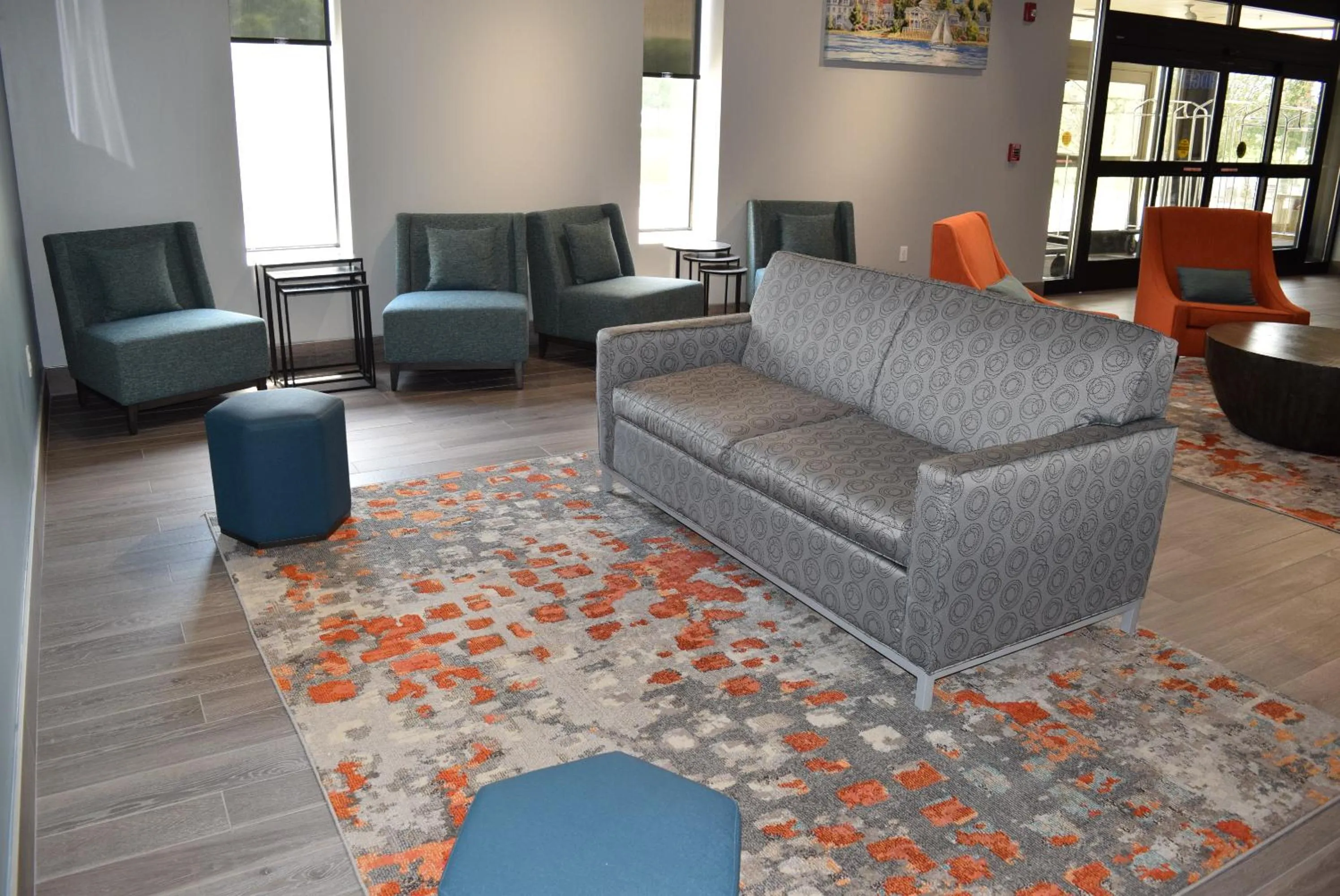 Lobby or reception in BridgePointe Hotel & Marina