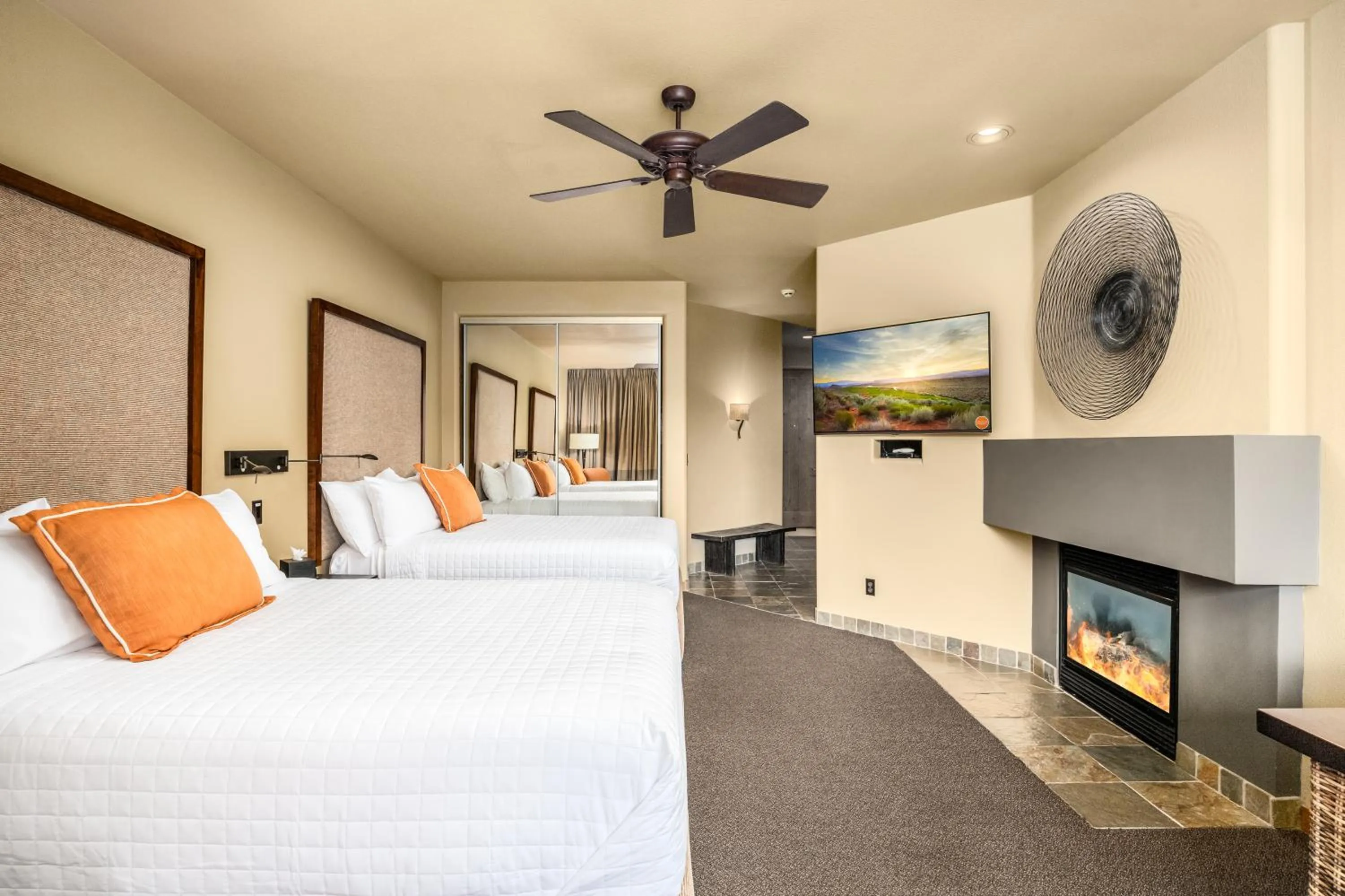 Bed in Red Mountain Resort