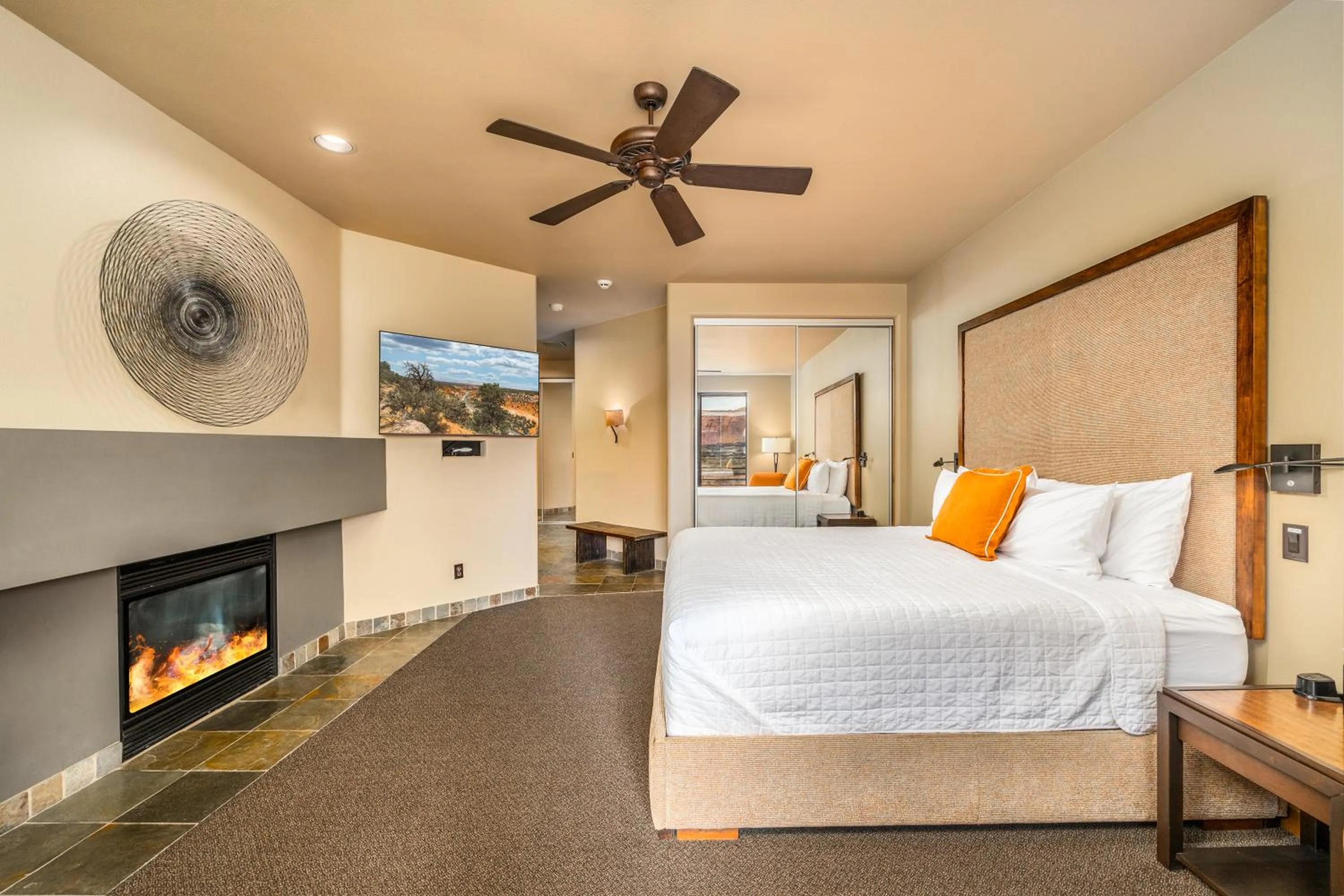 Bed in Red Mountain Resort