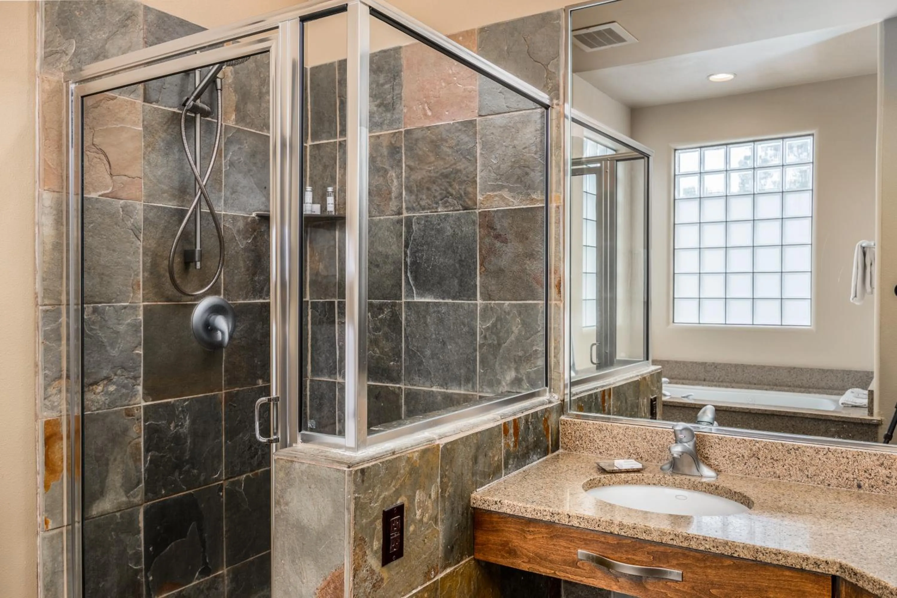 Shower in Red Mountain Resort