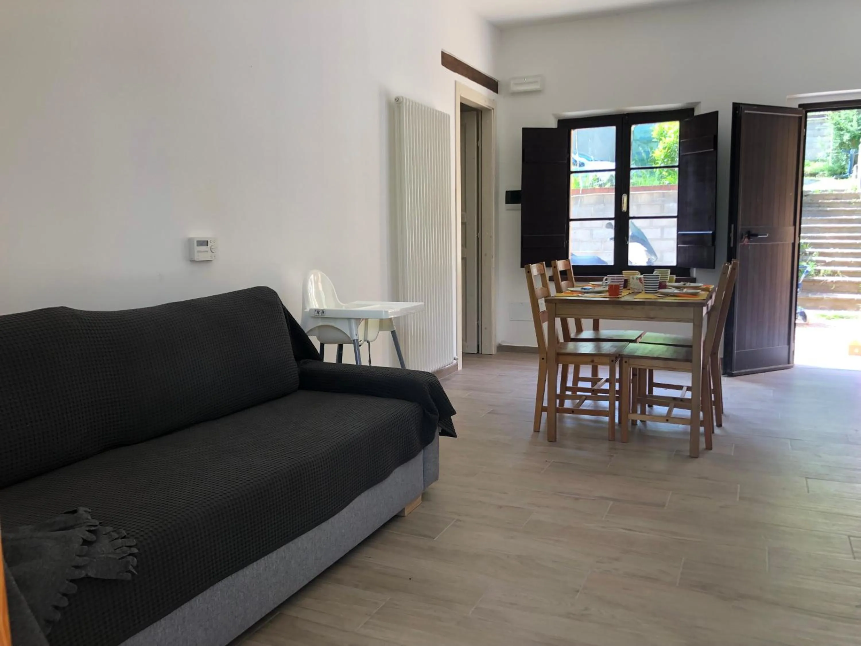 Seating area in B&B Ollyfarm