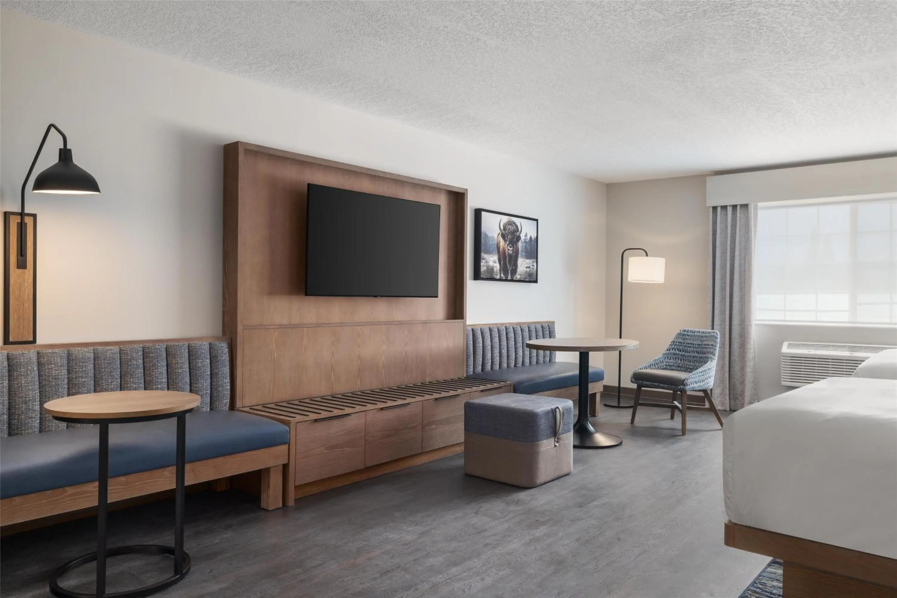 Bed in Starlite Yellowstone, Tapestry Collection by Hilton