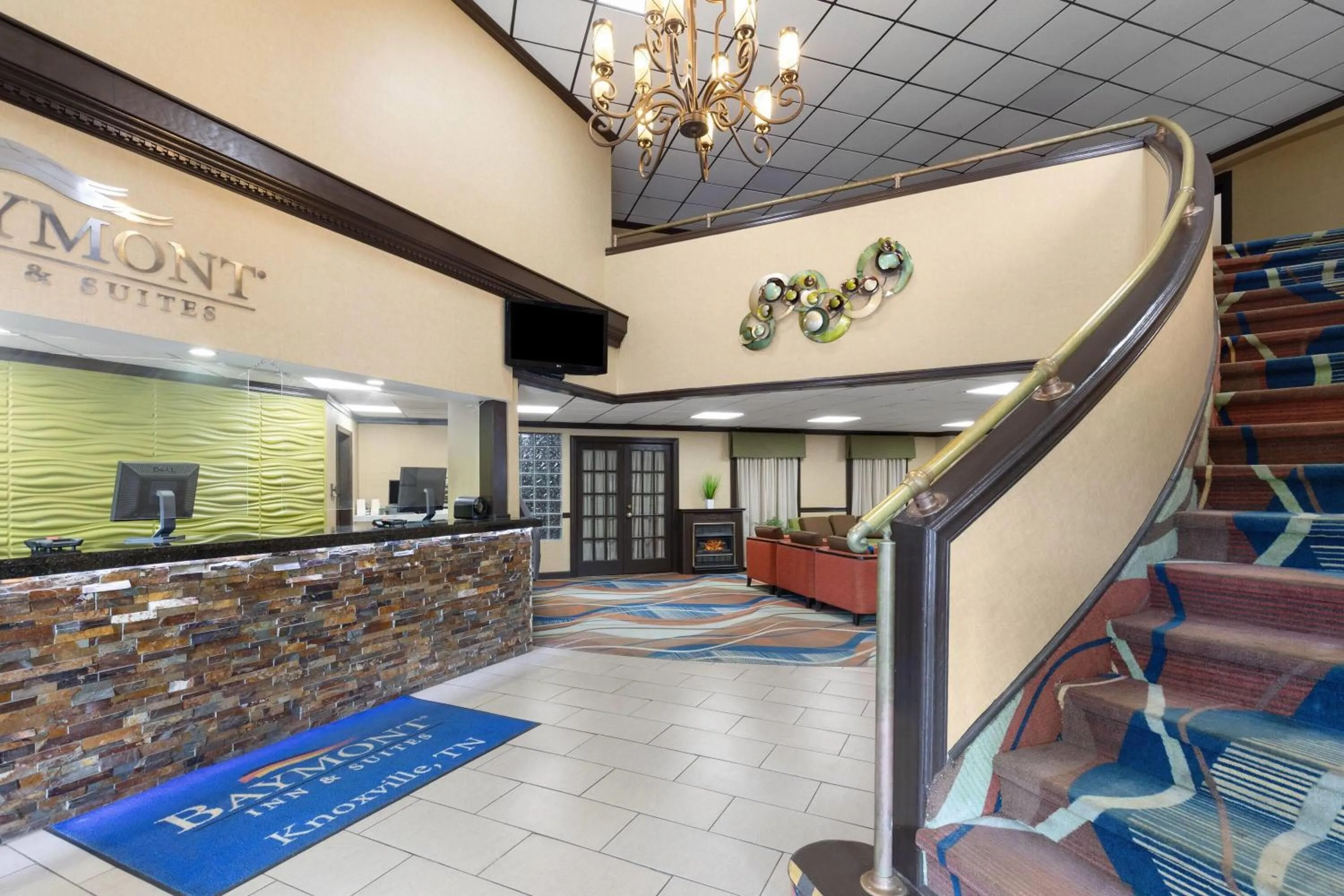 Lobby or reception in Baymont by Wyndham Knoxville I-75
