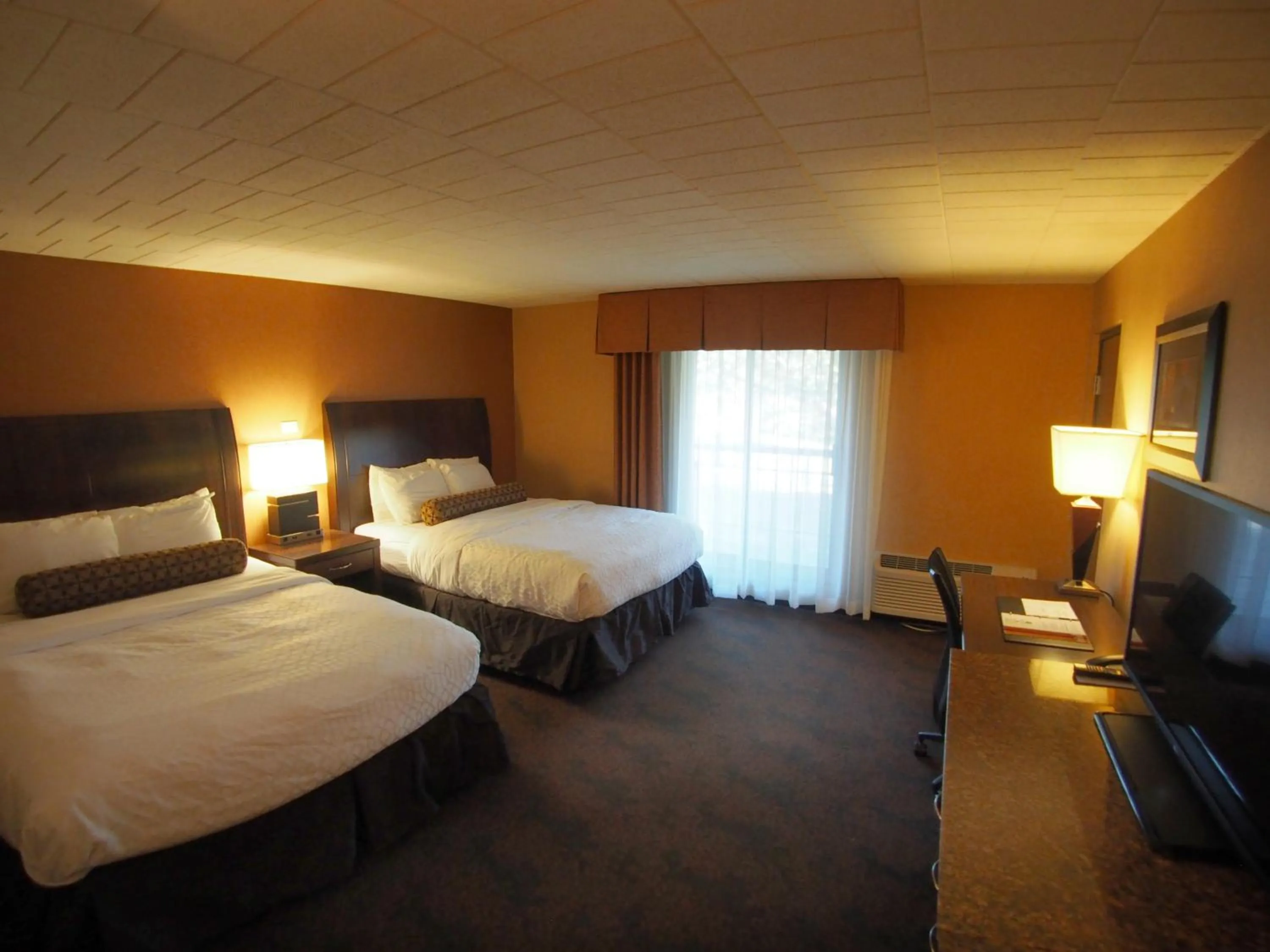 Bed in Evergreen Resort