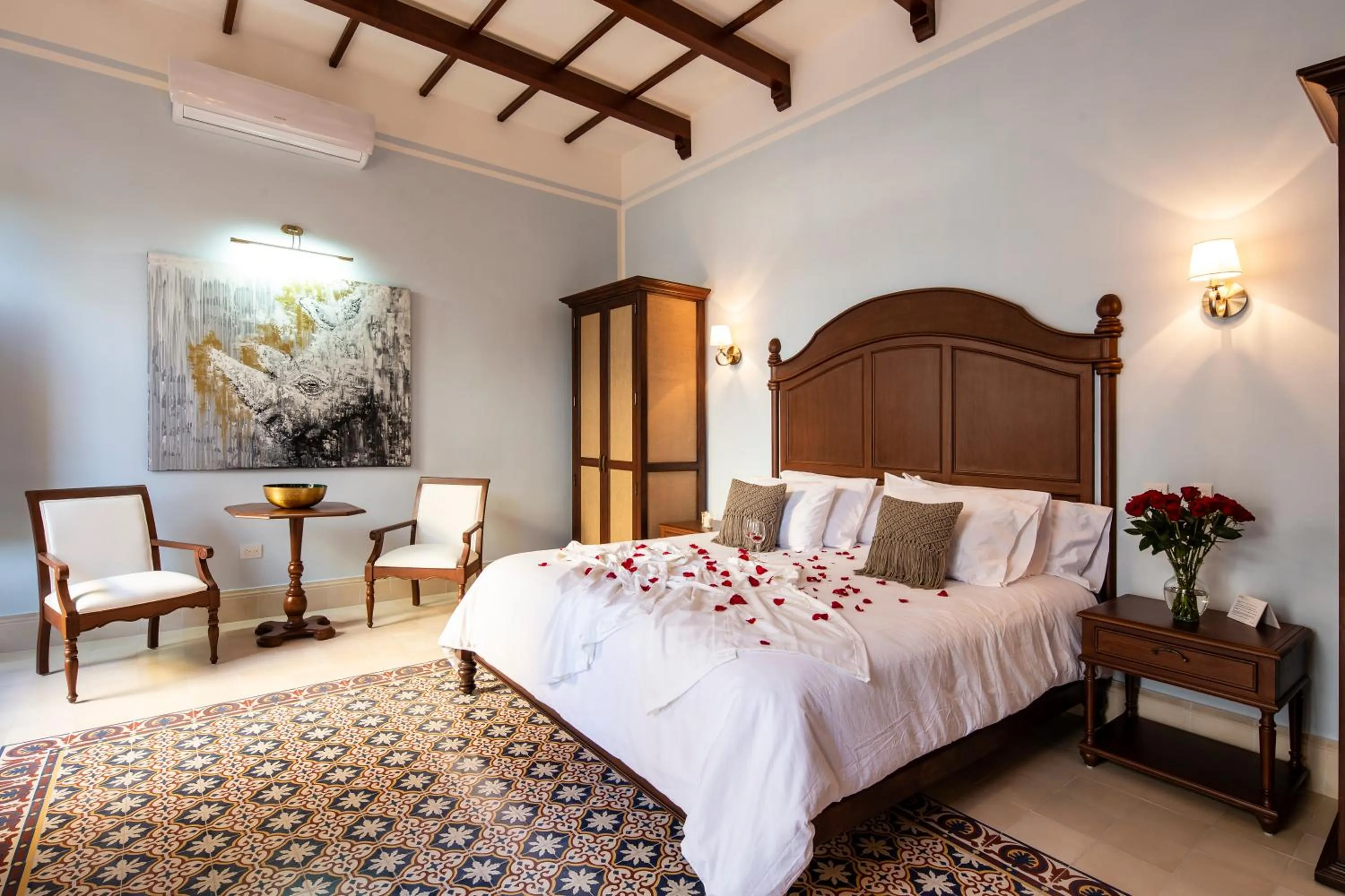 Bed in Casa Tavera- Adults Only