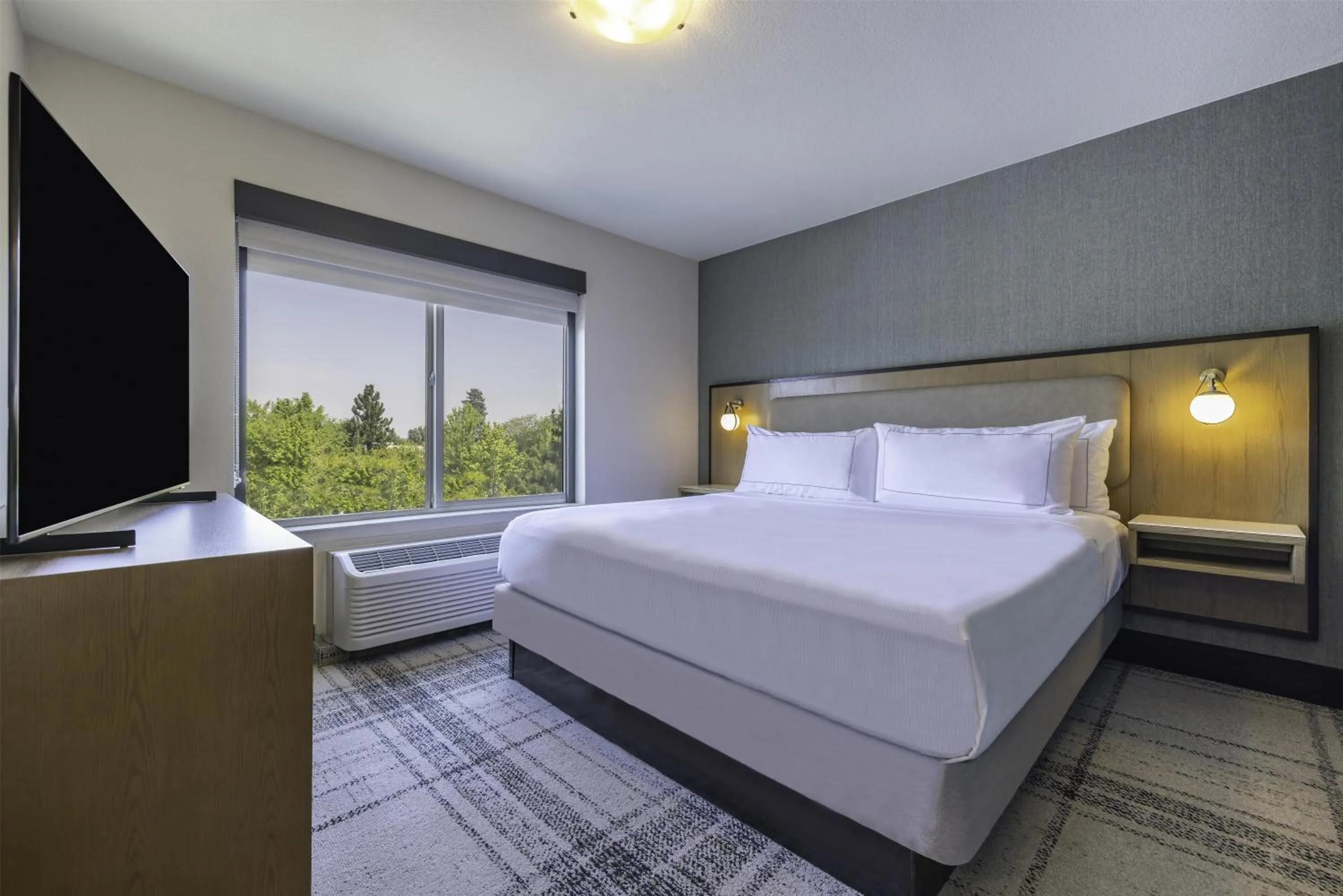 Bed in The Newberry Hotel Bend, Tapestry Collection by Hilton