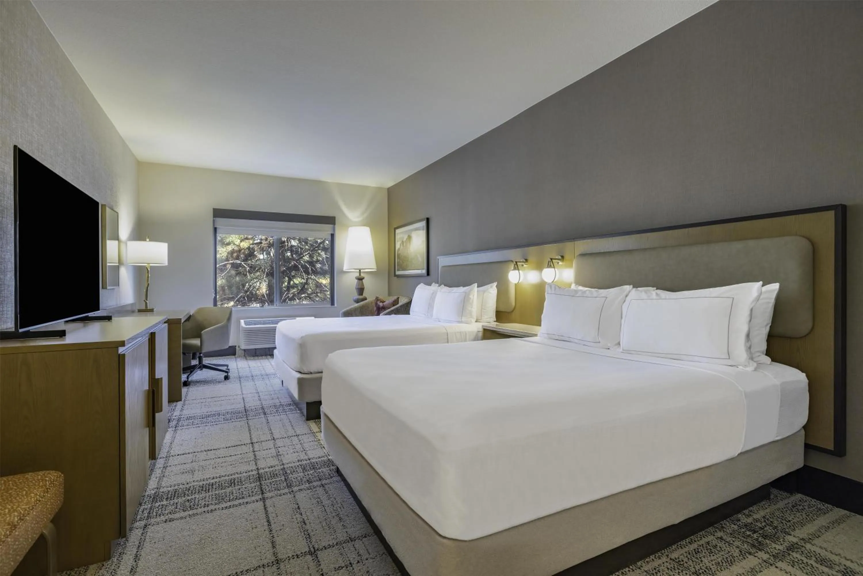 Bed in The Newberry Hotel Bend, Tapestry Collection by Hilton