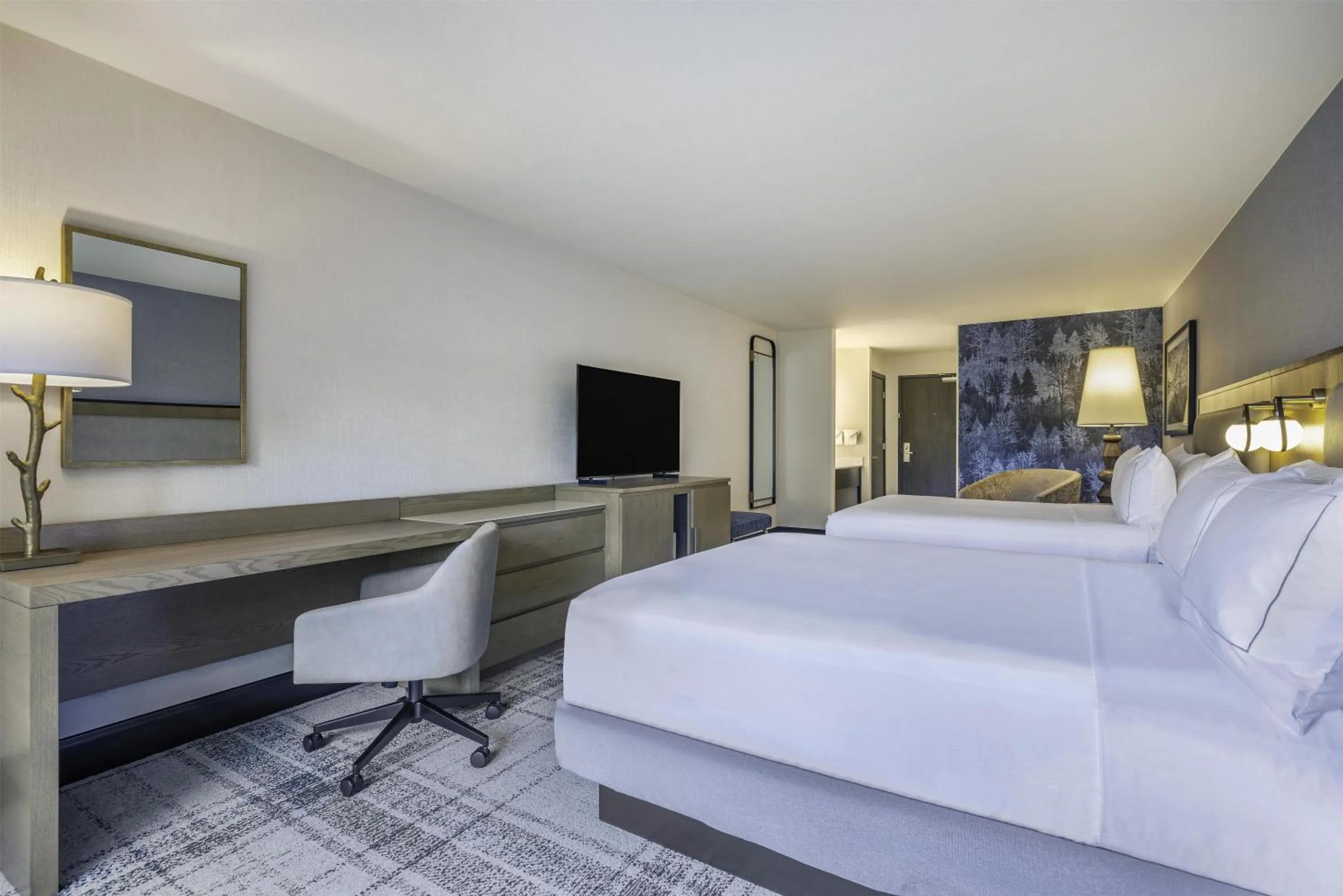 Bedroom, Bed in The Newberry Hotel Bend, Tapestry Collection by Hilton