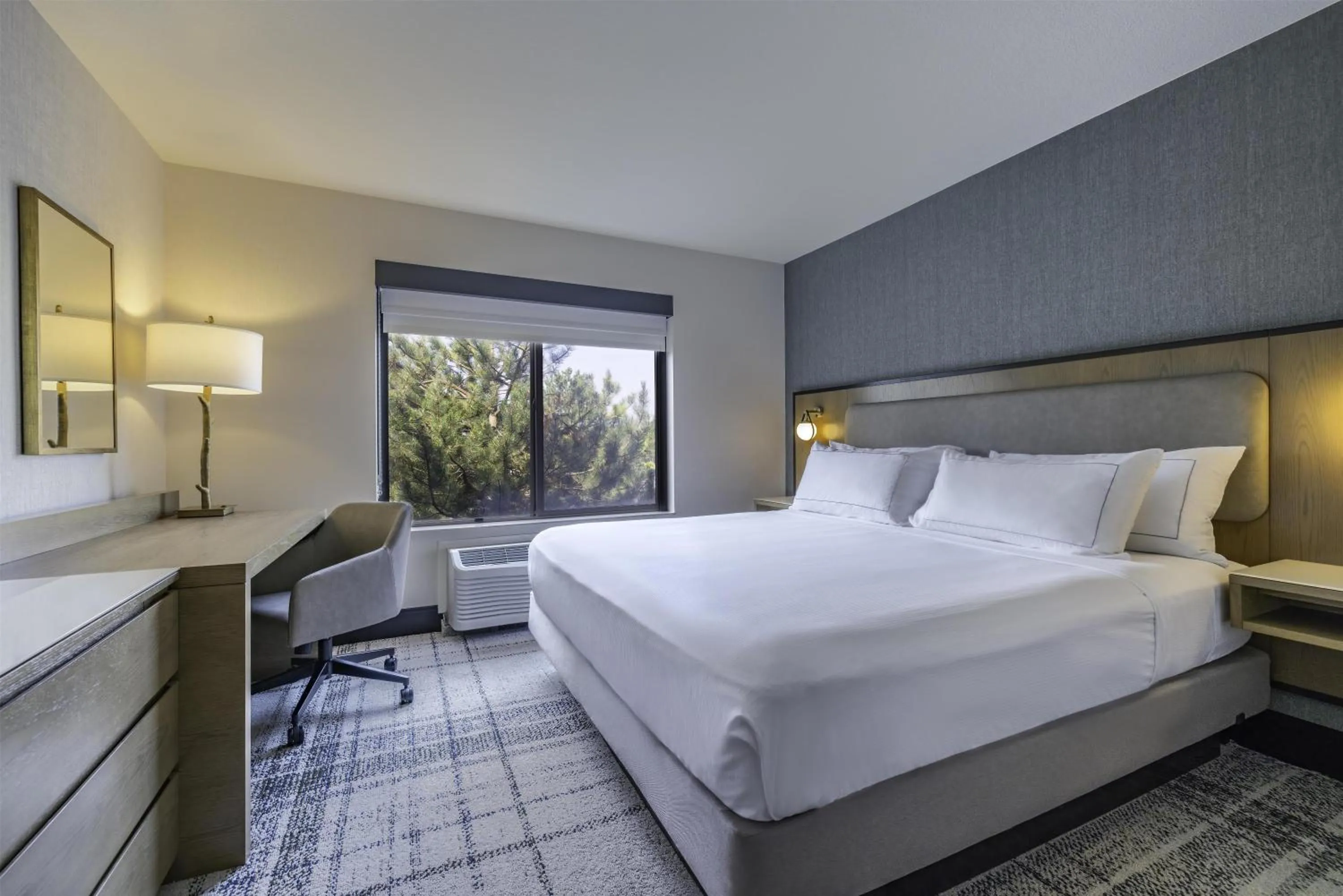 Bed in The Newberry Hotel Bend, Tapestry Collection by Hilton