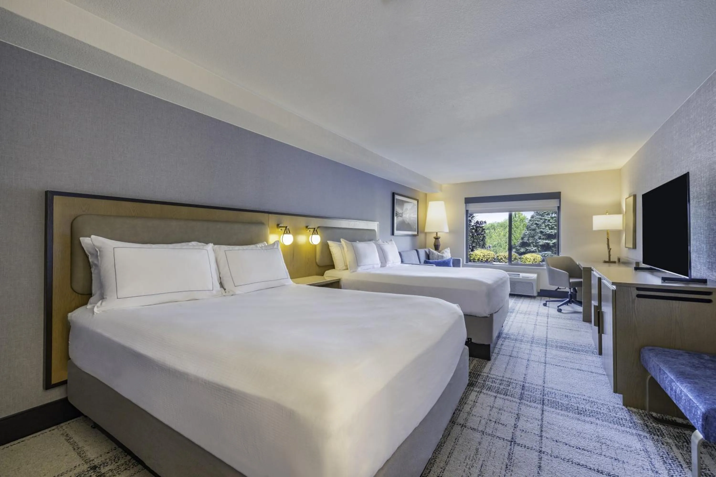 Bedroom, Bed in The Newberry Hotel Bend, Tapestry Collection by Hilton