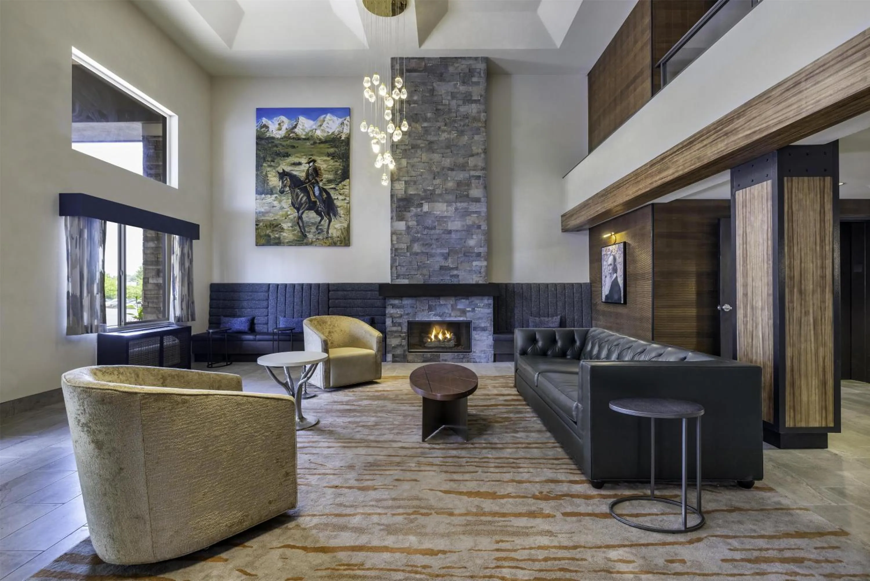 Lobby or reception in The Newberry Hotel Bend, Tapestry Collection by Hilton