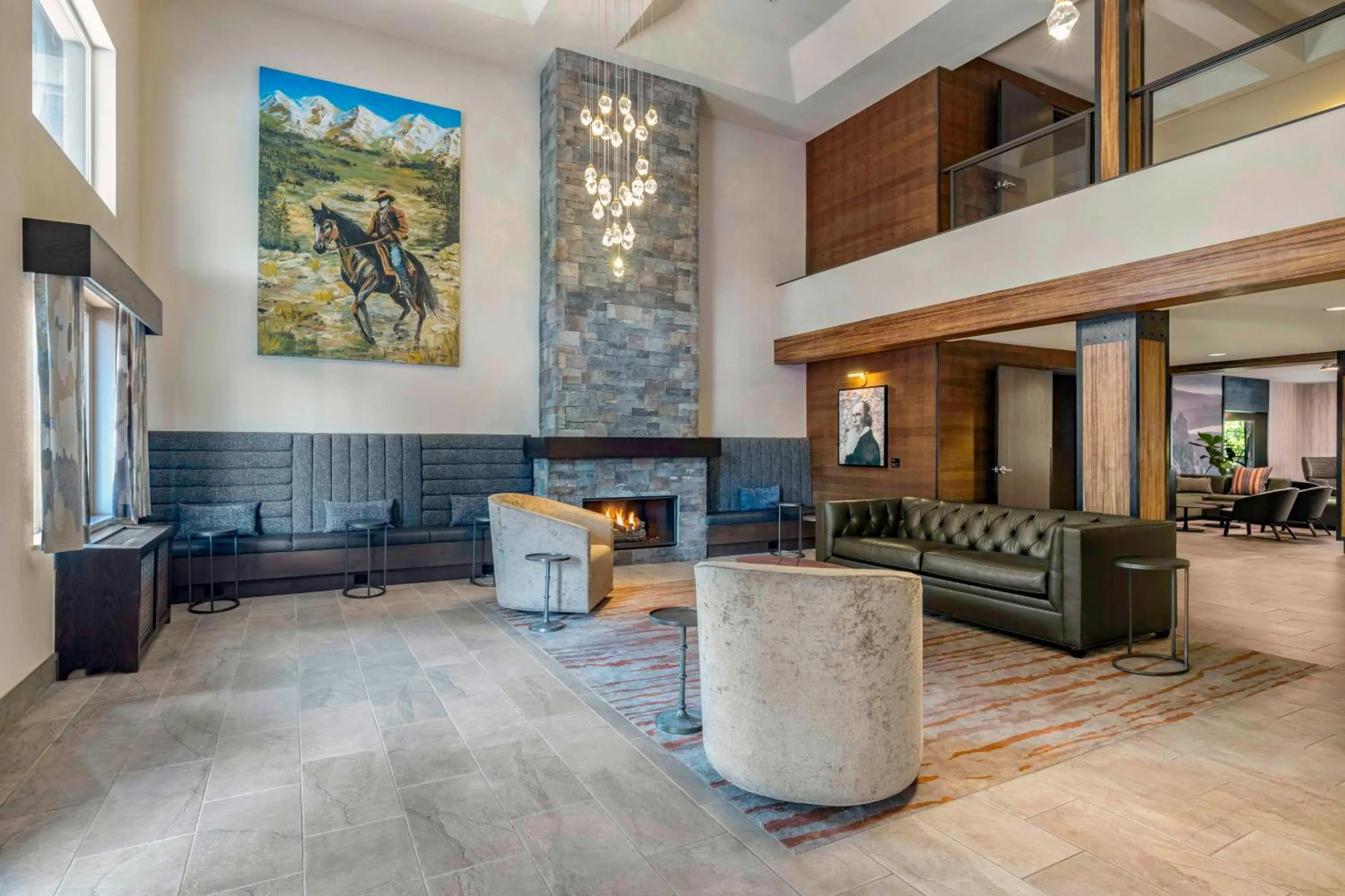 Lobby or reception in The Newberry Hotel Bend, Tapestry Collection by Hilton