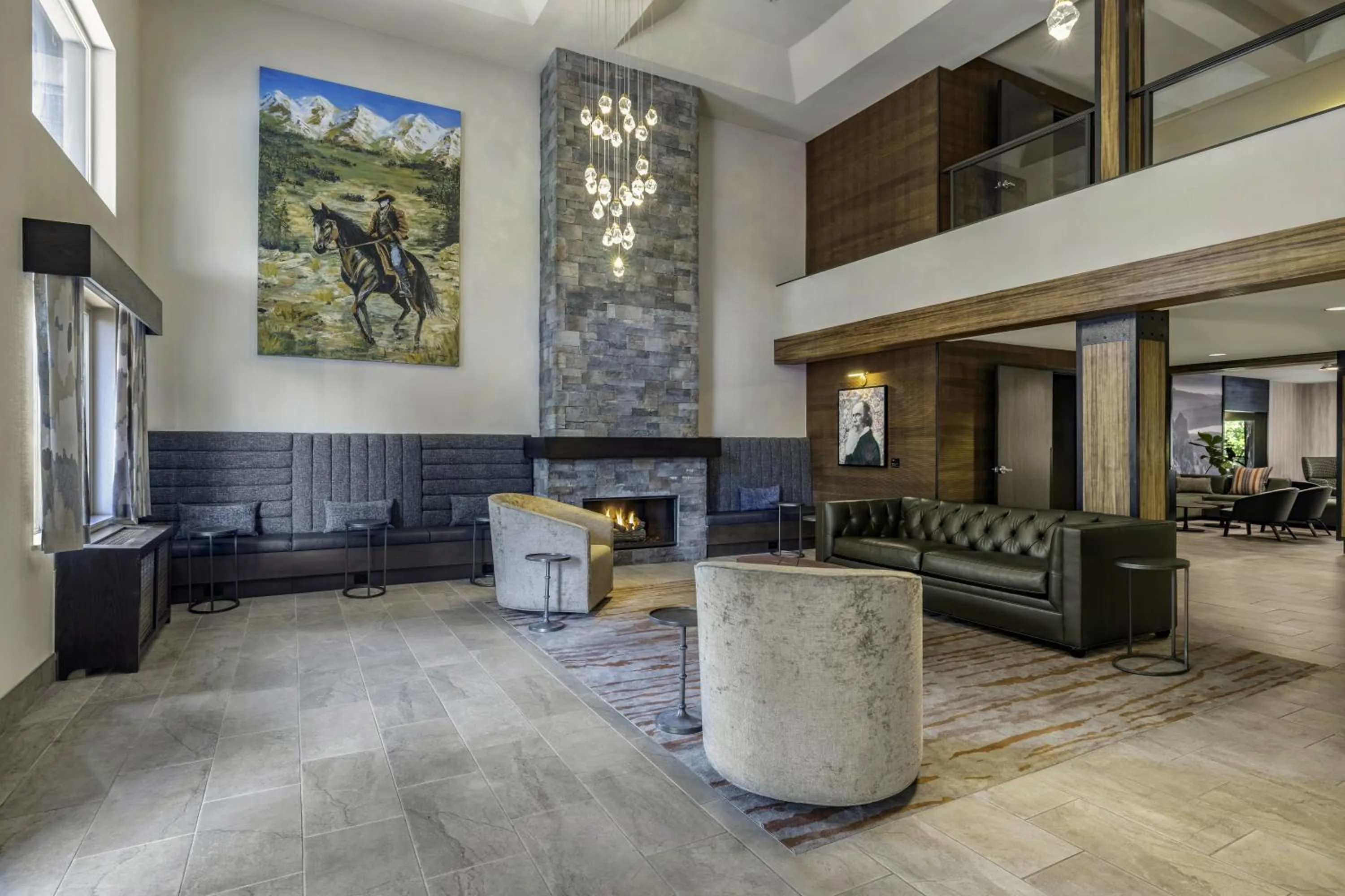 Lobby or reception in The Newberry Hotel Bend, Tapestry Collection by Hilton