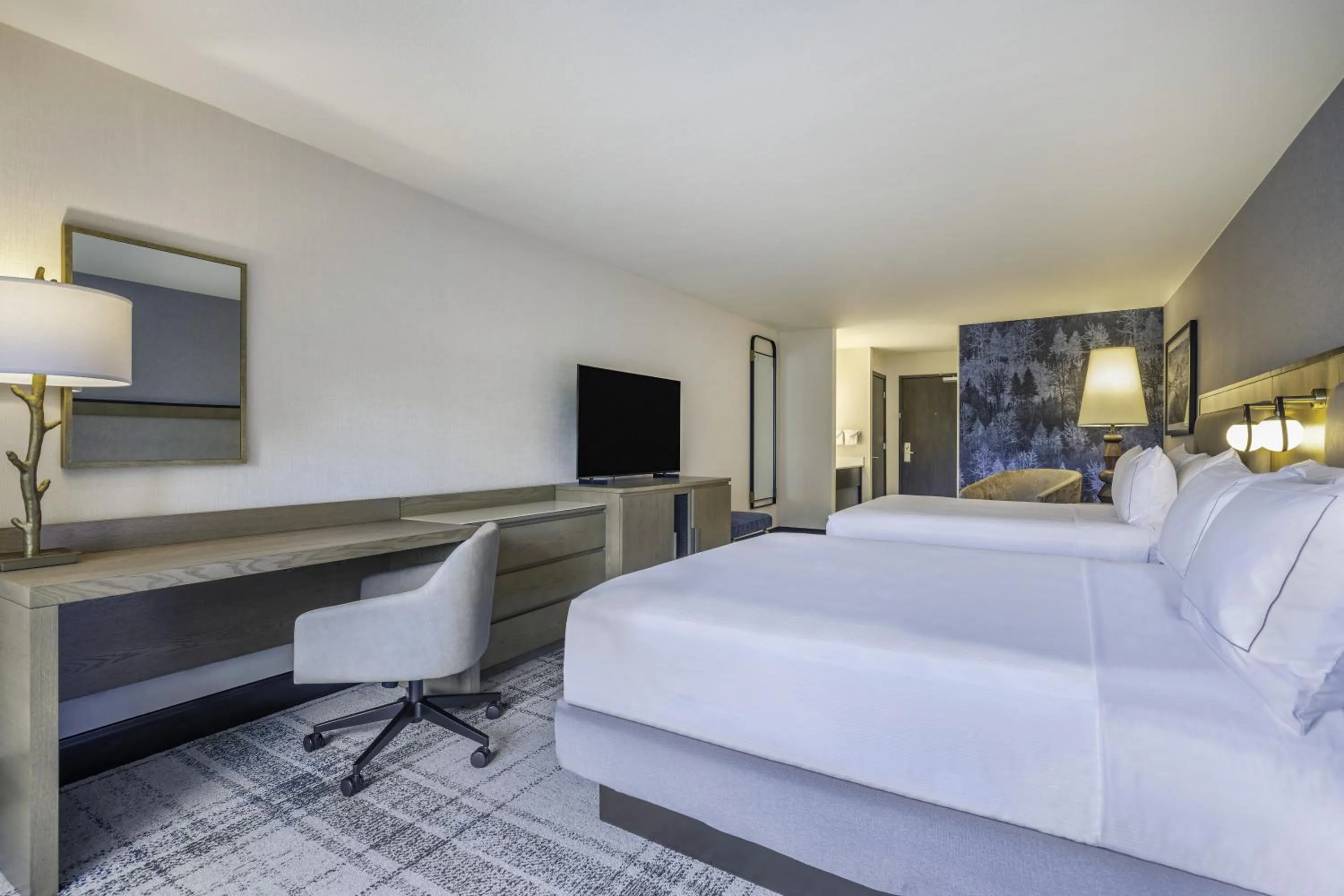 Bedroom, Bed in The Newberry Hotel Bend, Tapestry Collection by Hilton