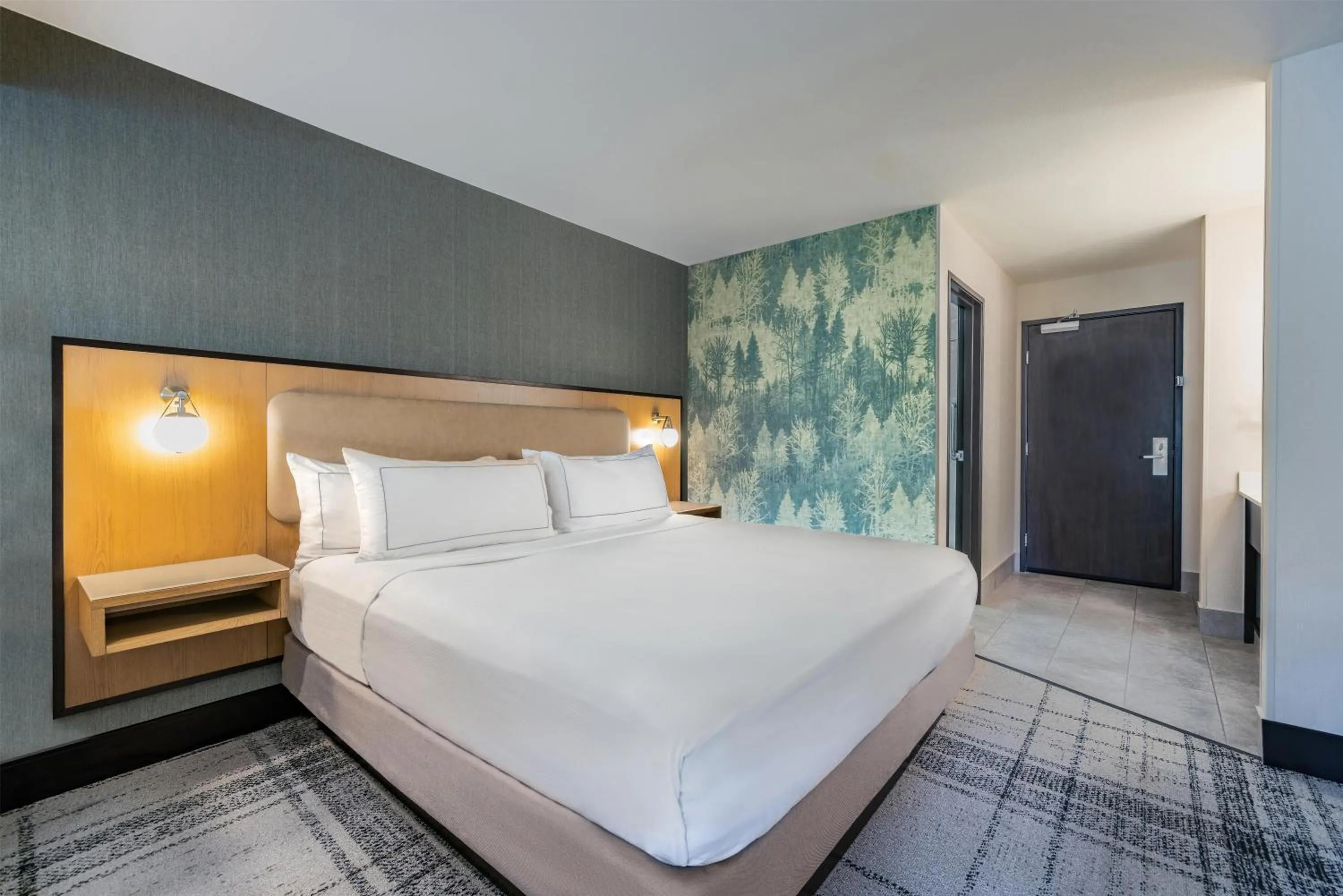 Bed in The Newberry Hotel Bend, Tapestry Collection by Hilton