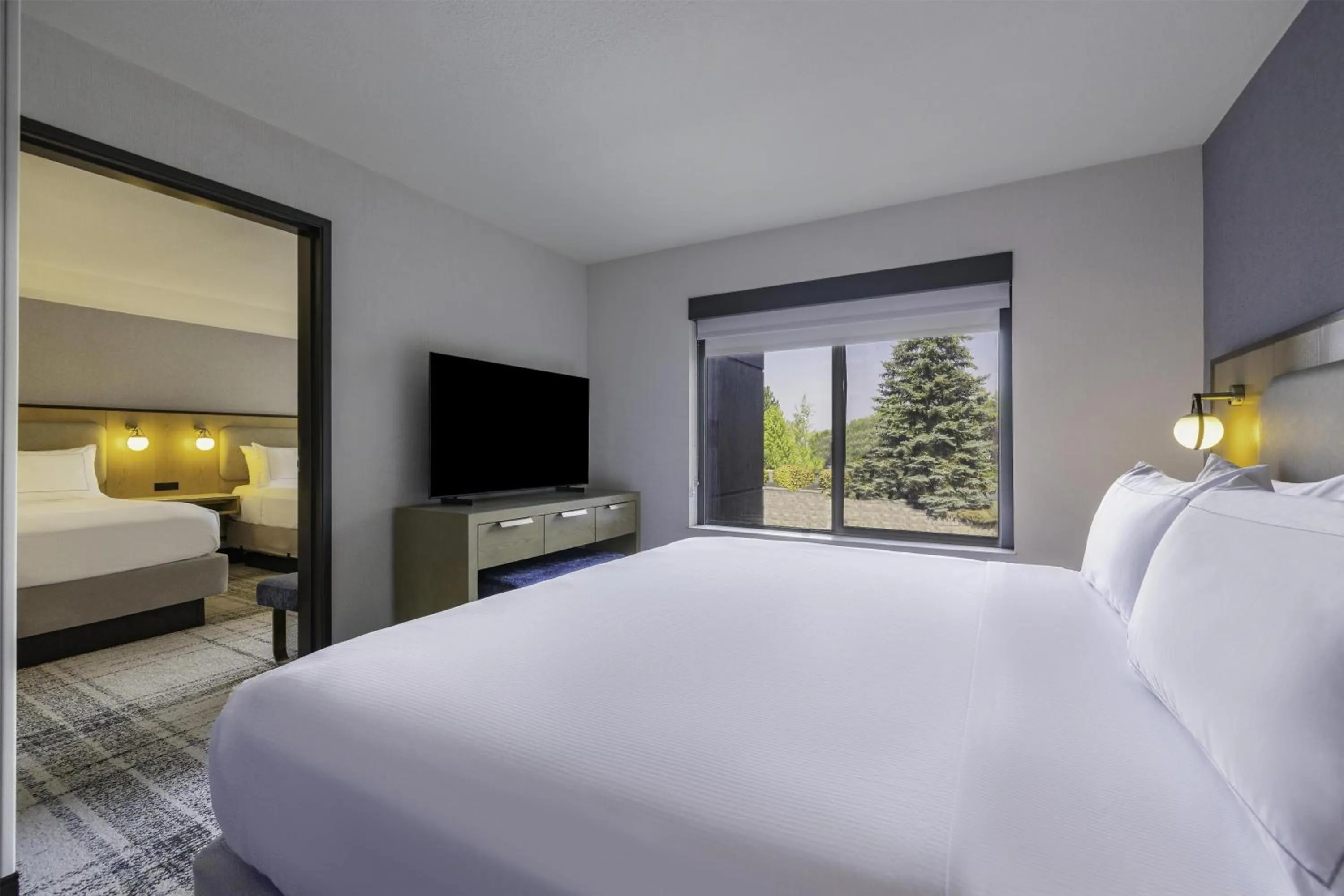 Bed in The Newberry Hotel Bend, Tapestry Collection by Hilton