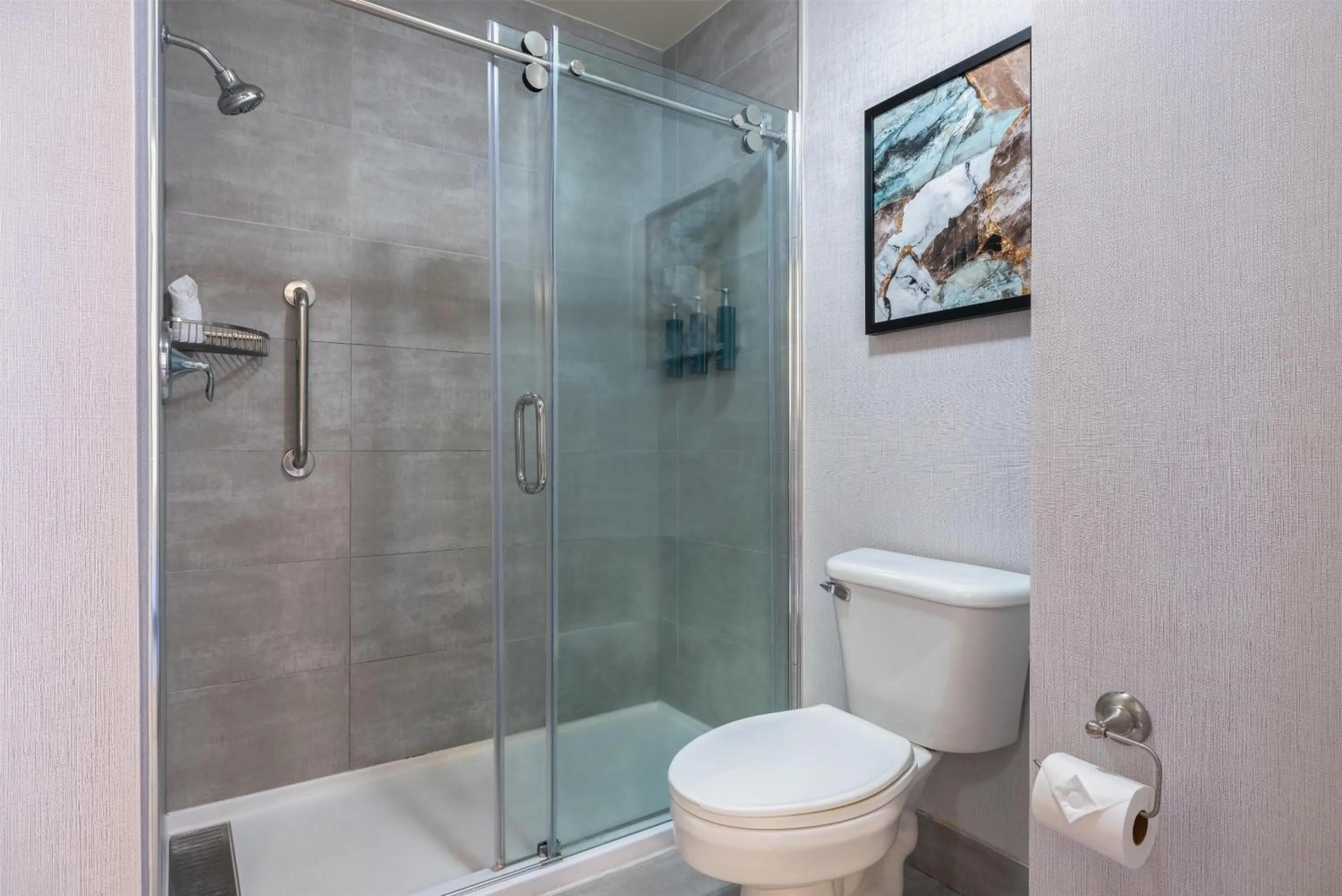 Bathroom in The Newberry Hotel Bend, Tapestry Collection by Hilton