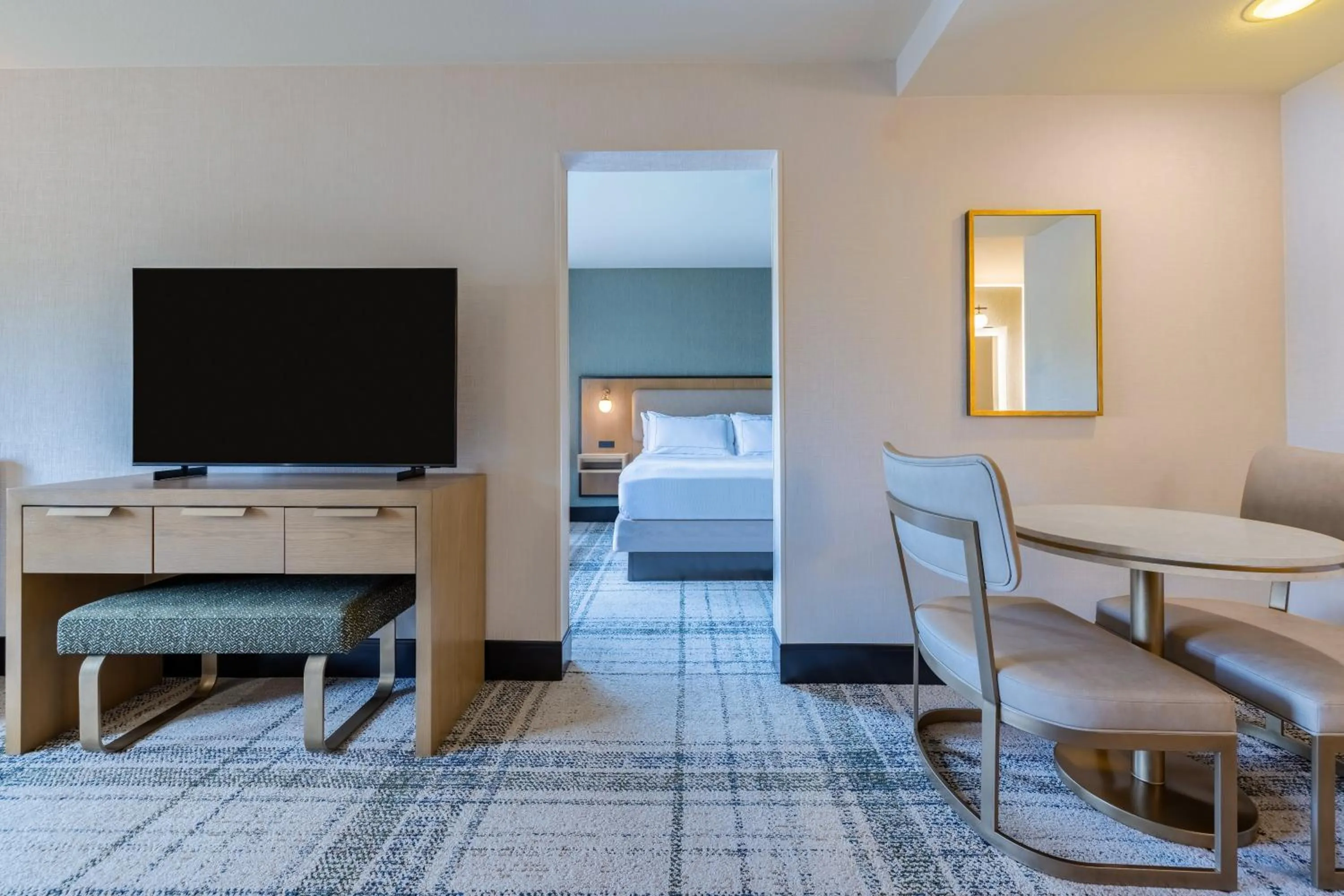 Bedroom in The Newberry Hotel Bend, Tapestry Collection by Hilton