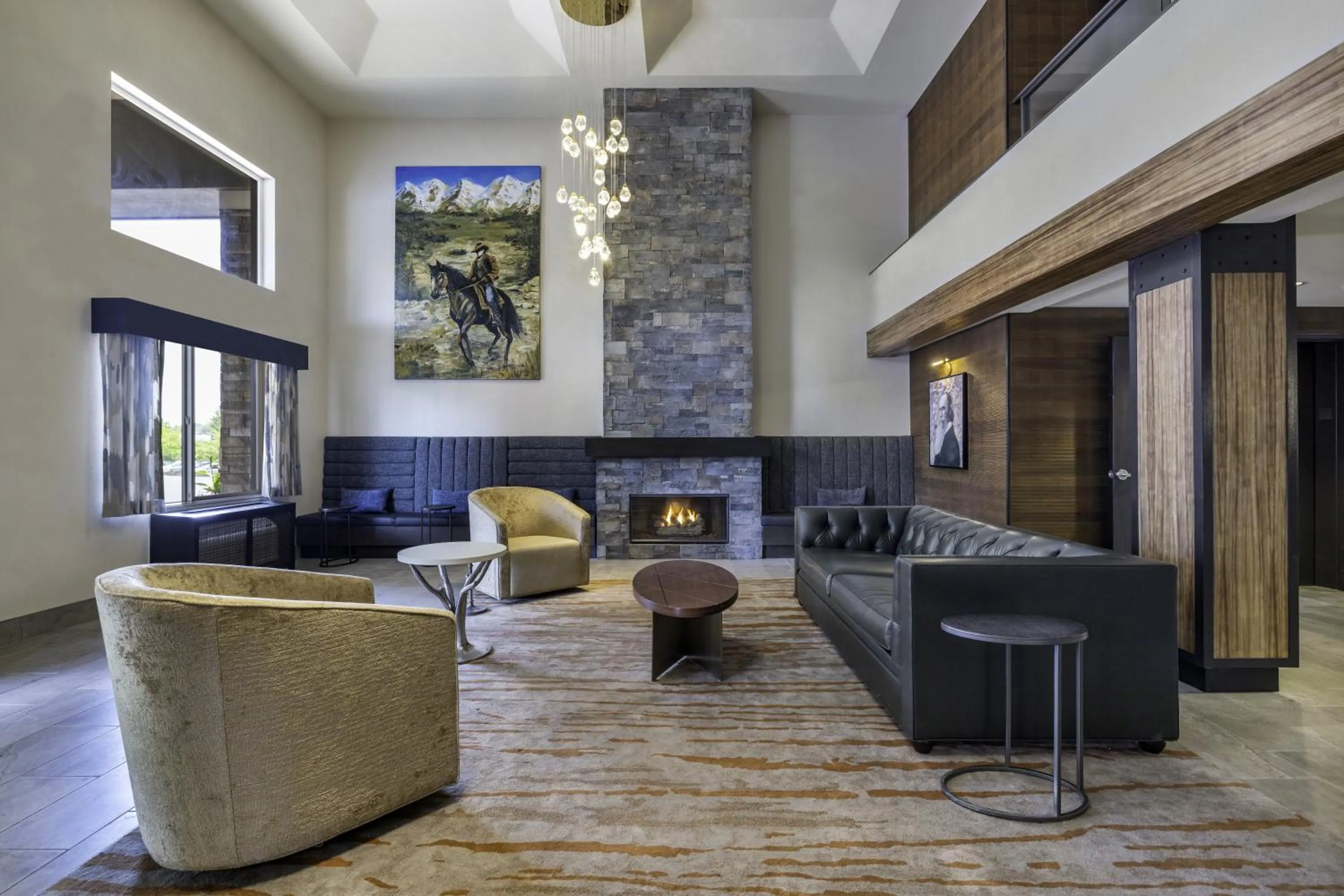 Lobby or reception in The Newberry Hotel Bend, Tapestry Collection by Hilton
