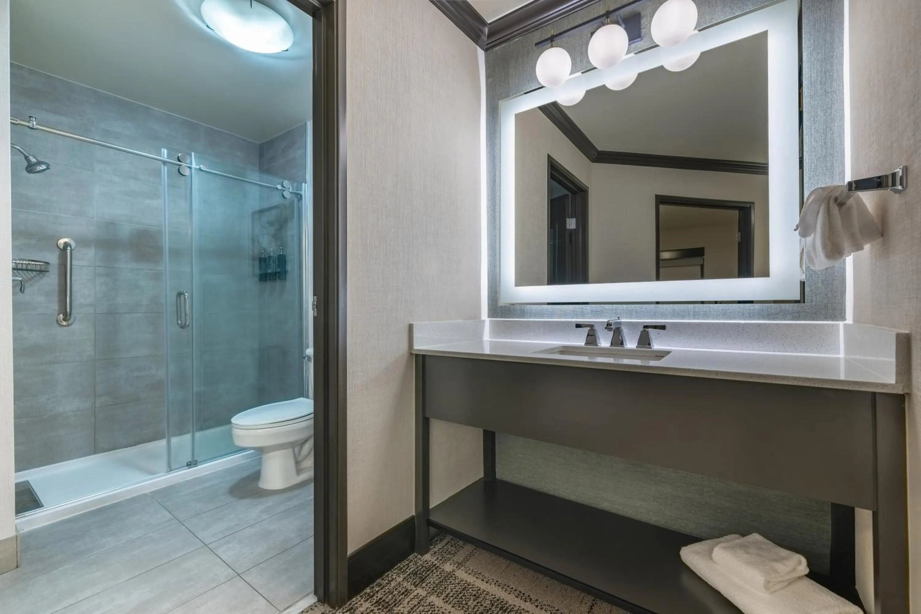 Bathroom in The Newberry Hotel Bend, Tapestry Collection by Hilton