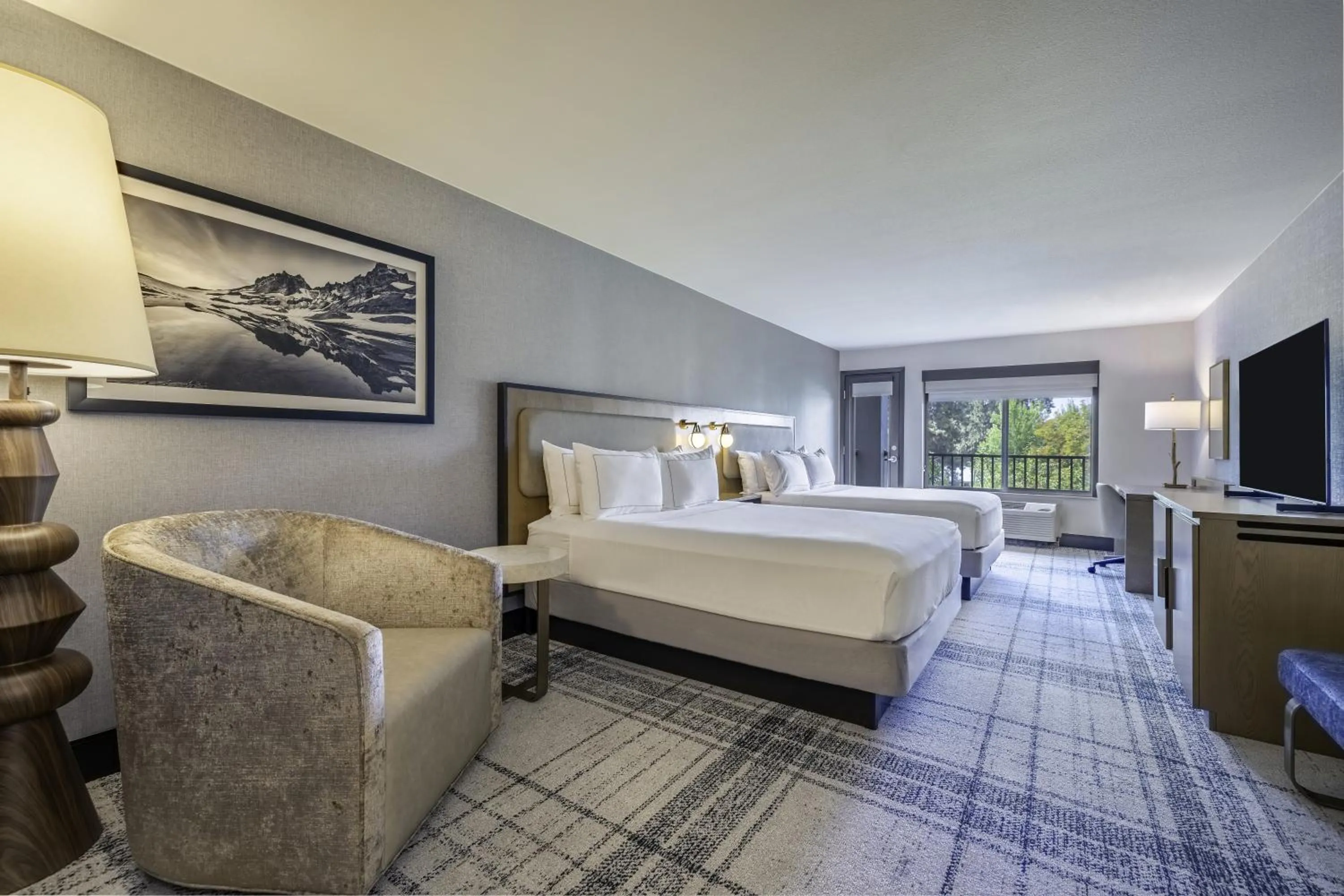 Bedroom, Bed in The Newberry Hotel Bend, Tapestry Collection by Hilton