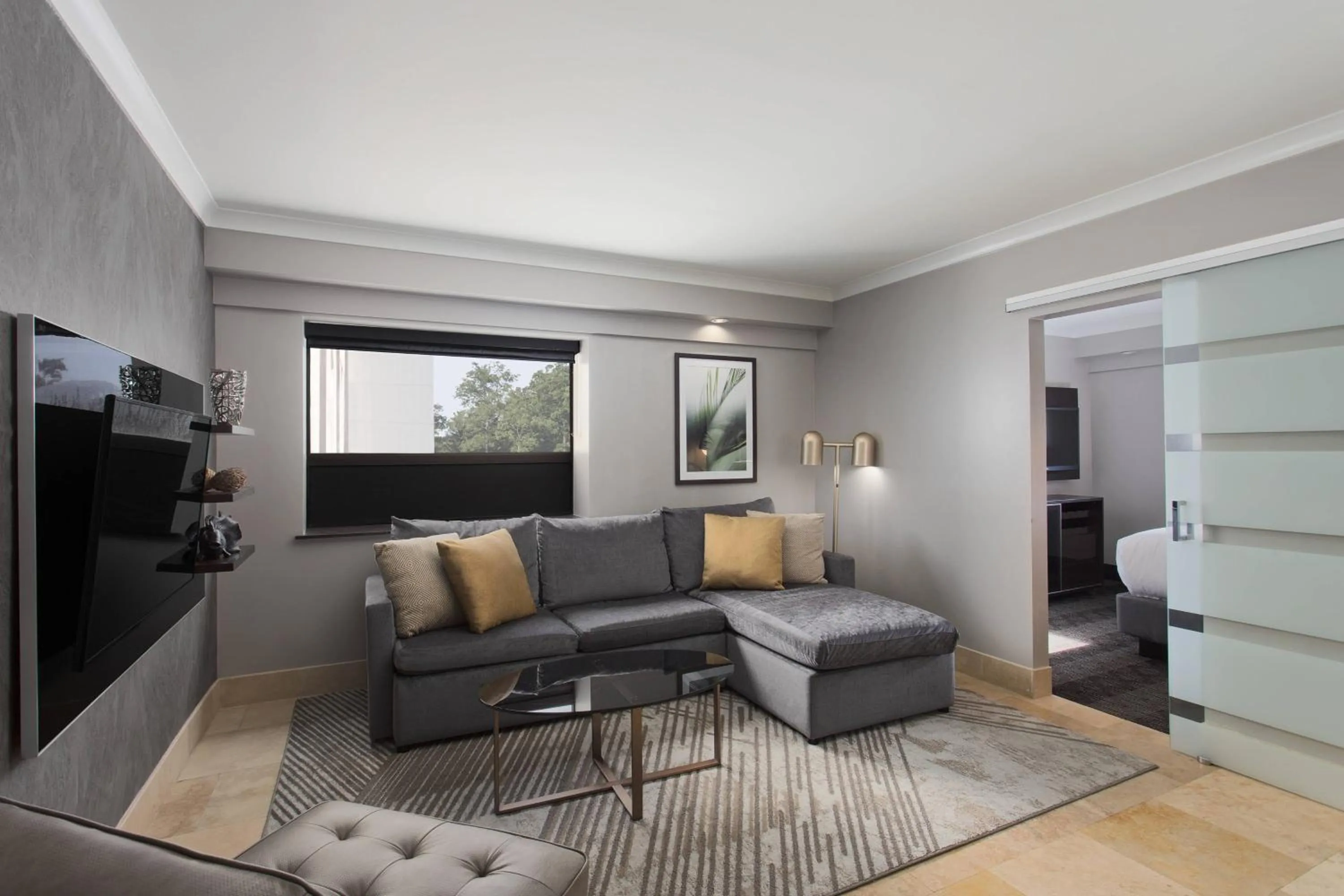 Living room in Hotel Duval, Autograph Collection