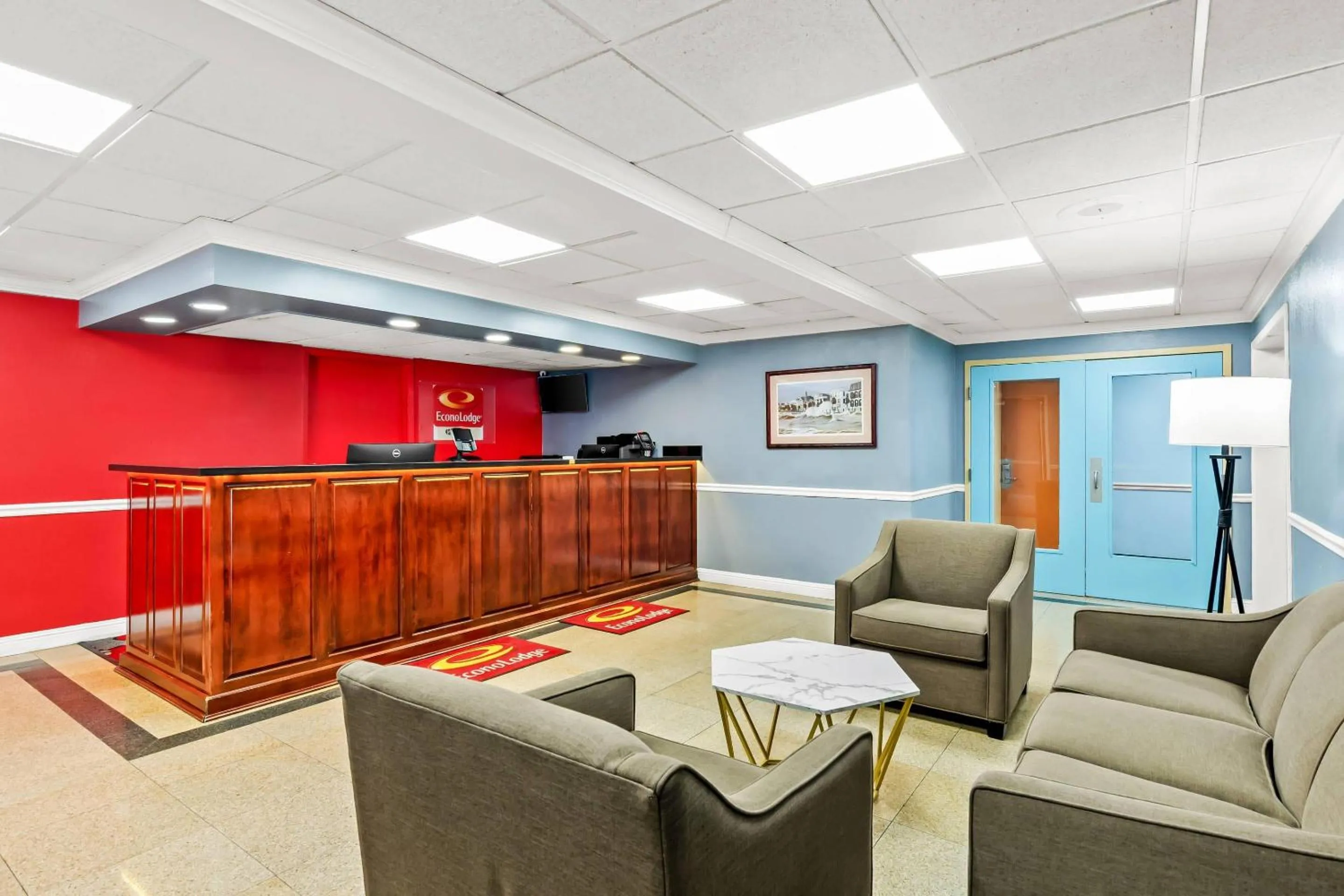 Lobby or reception in Econo Lodge Mt Hope - Beckley