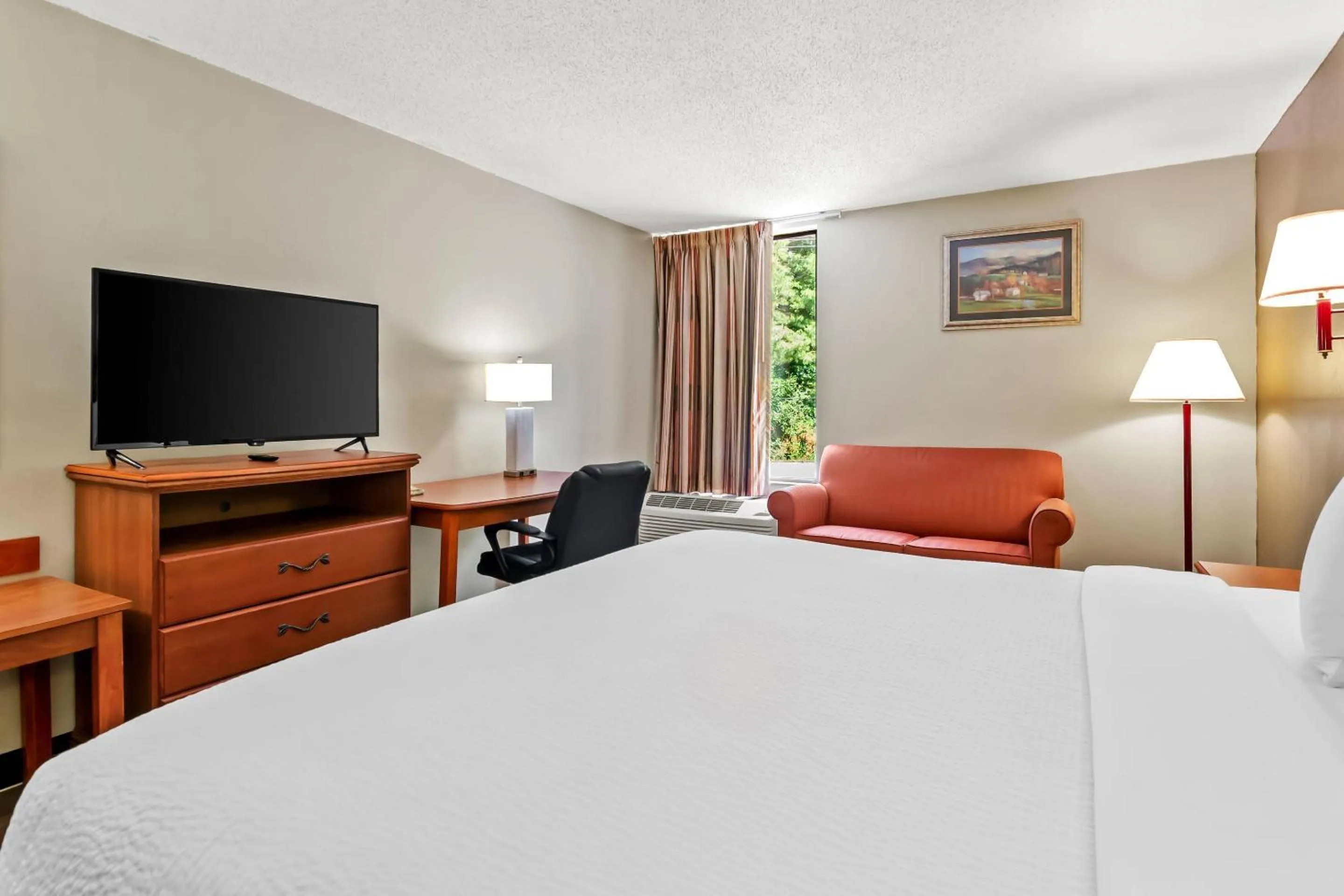 Bedroom, Bed in Econo Lodge Mt Hope - Beckley