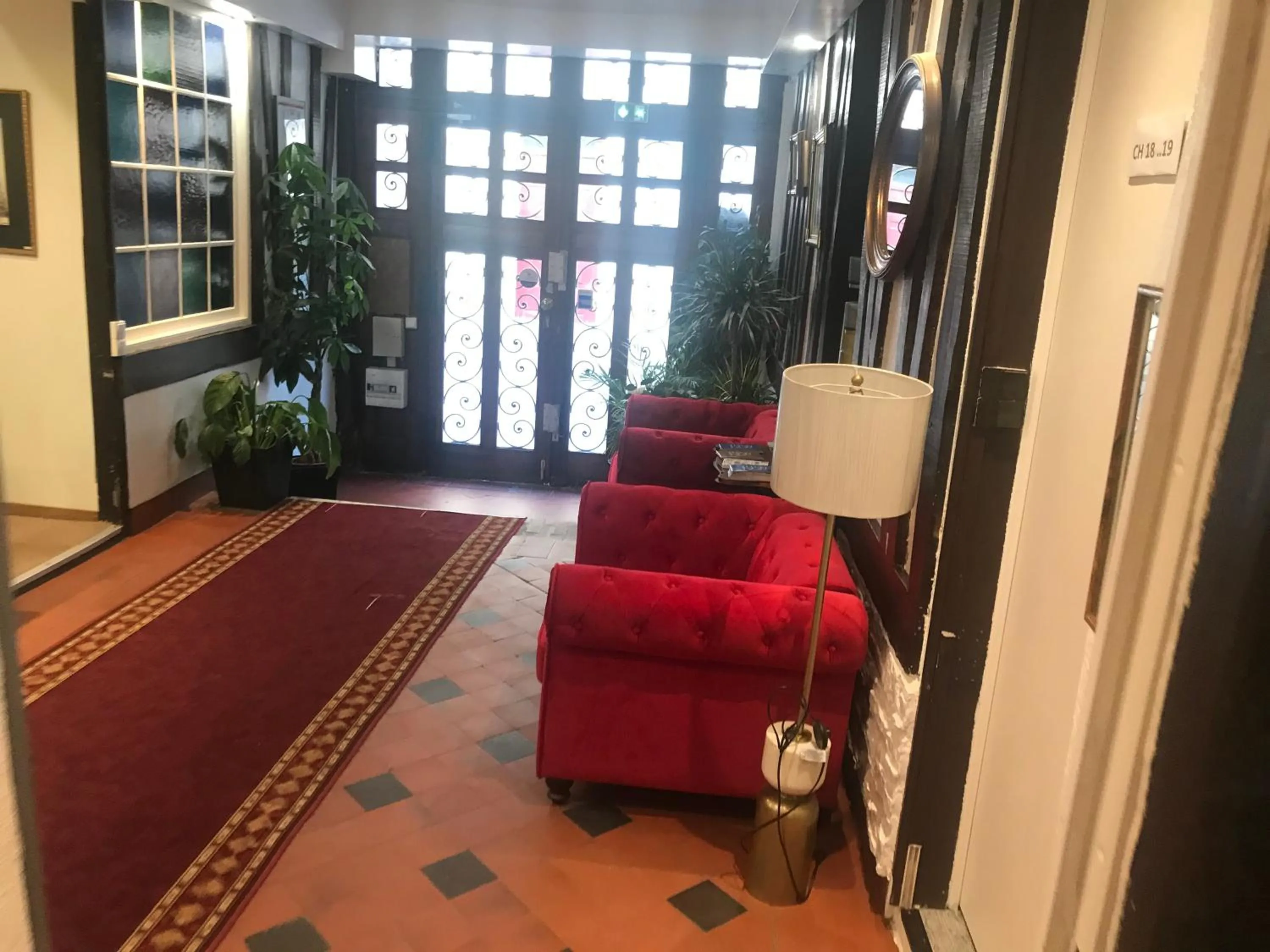 Lobby or reception in Hotel Morand