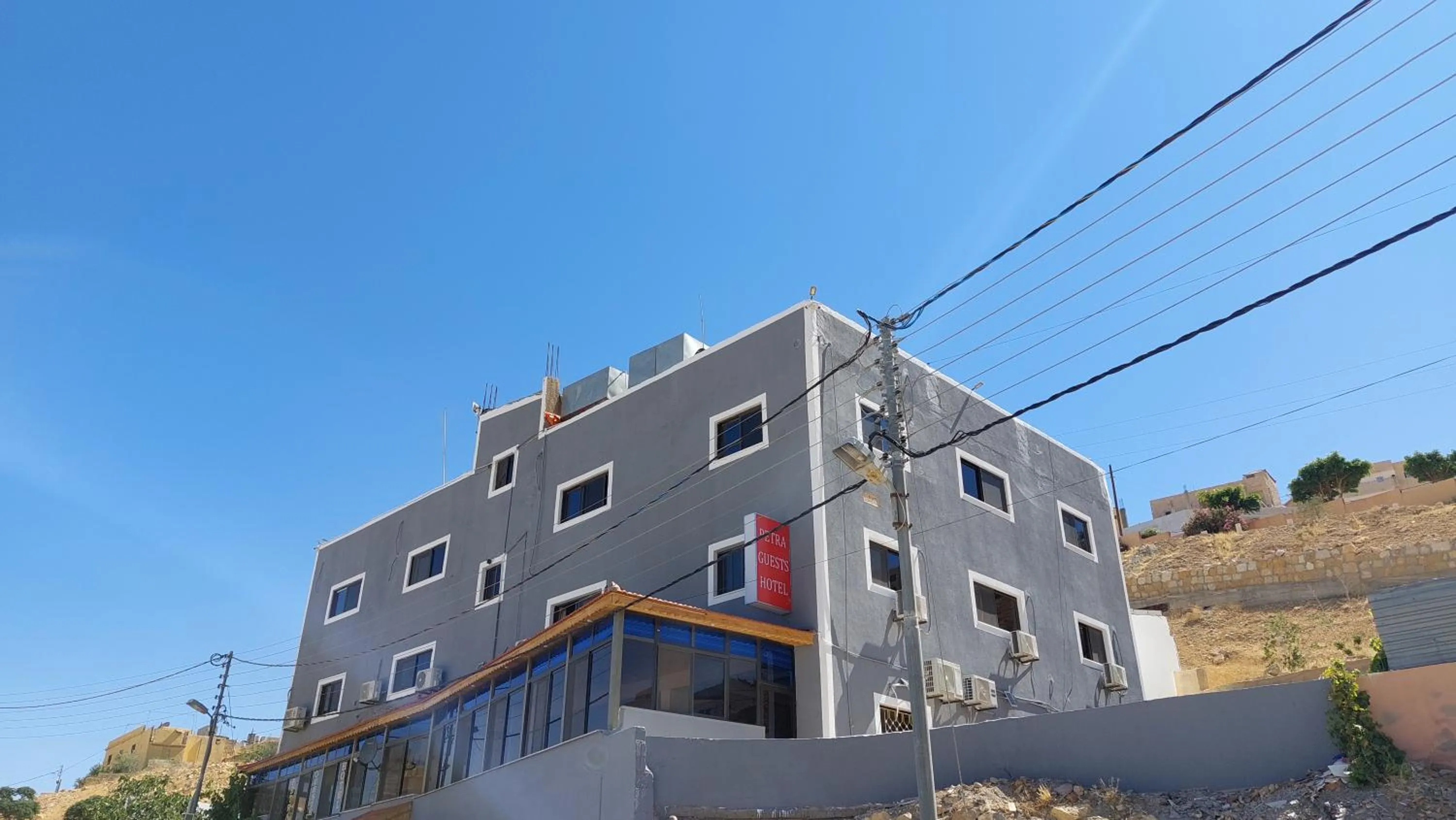 Property building in Petra Guests Hotel