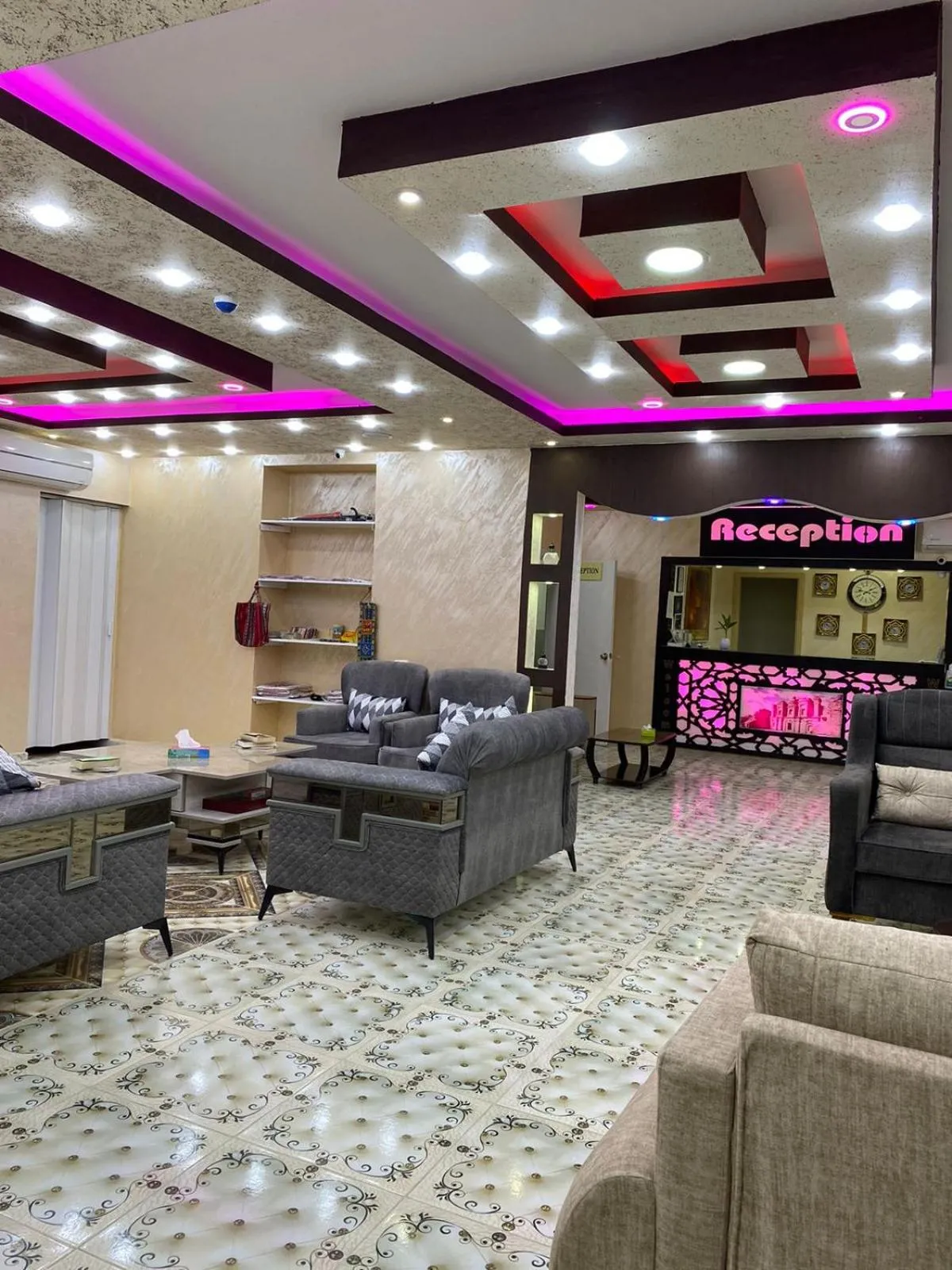 Lobby or reception in Petra Guests Hotel