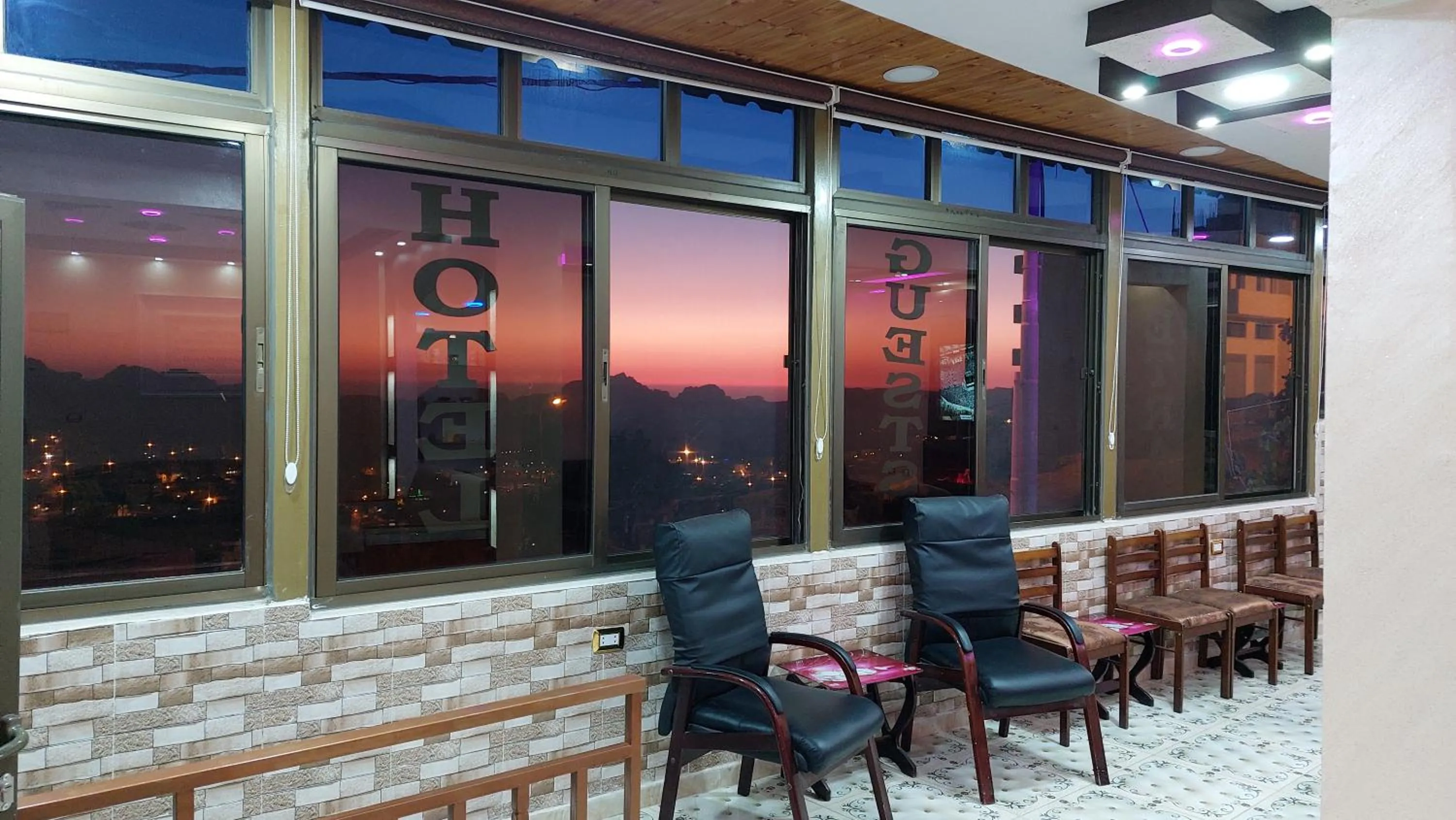 Lobby or reception in Petra Guests Hotel