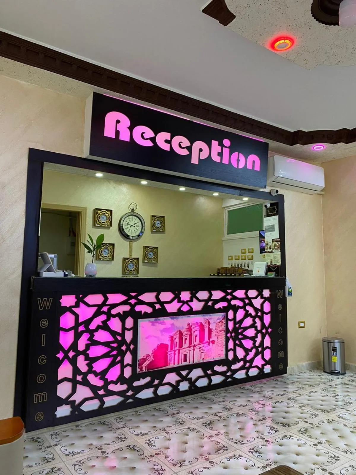 Lobby or reception in Petra Guests Hotel