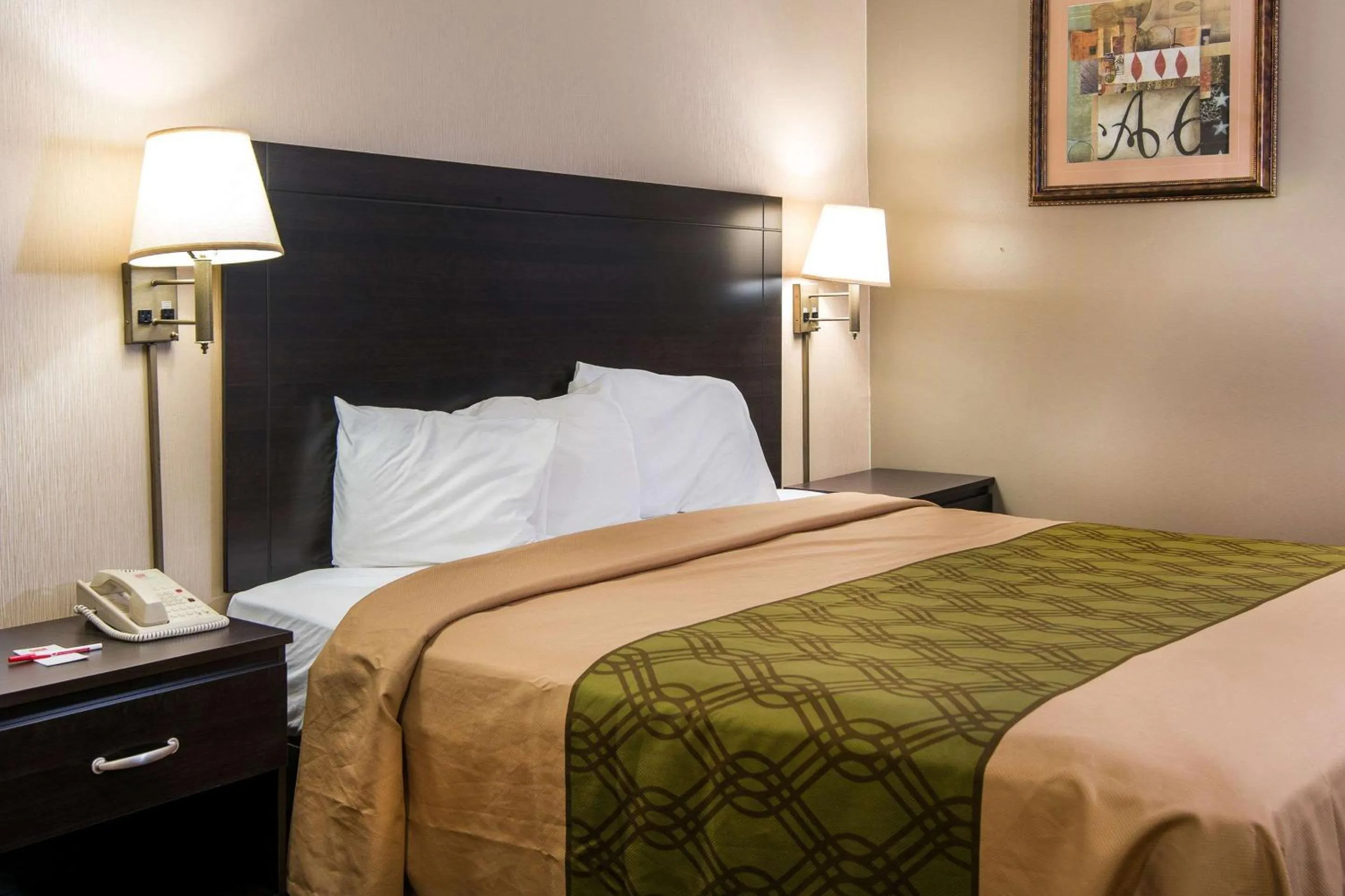 Bedroom, Bed in Econo Lodge