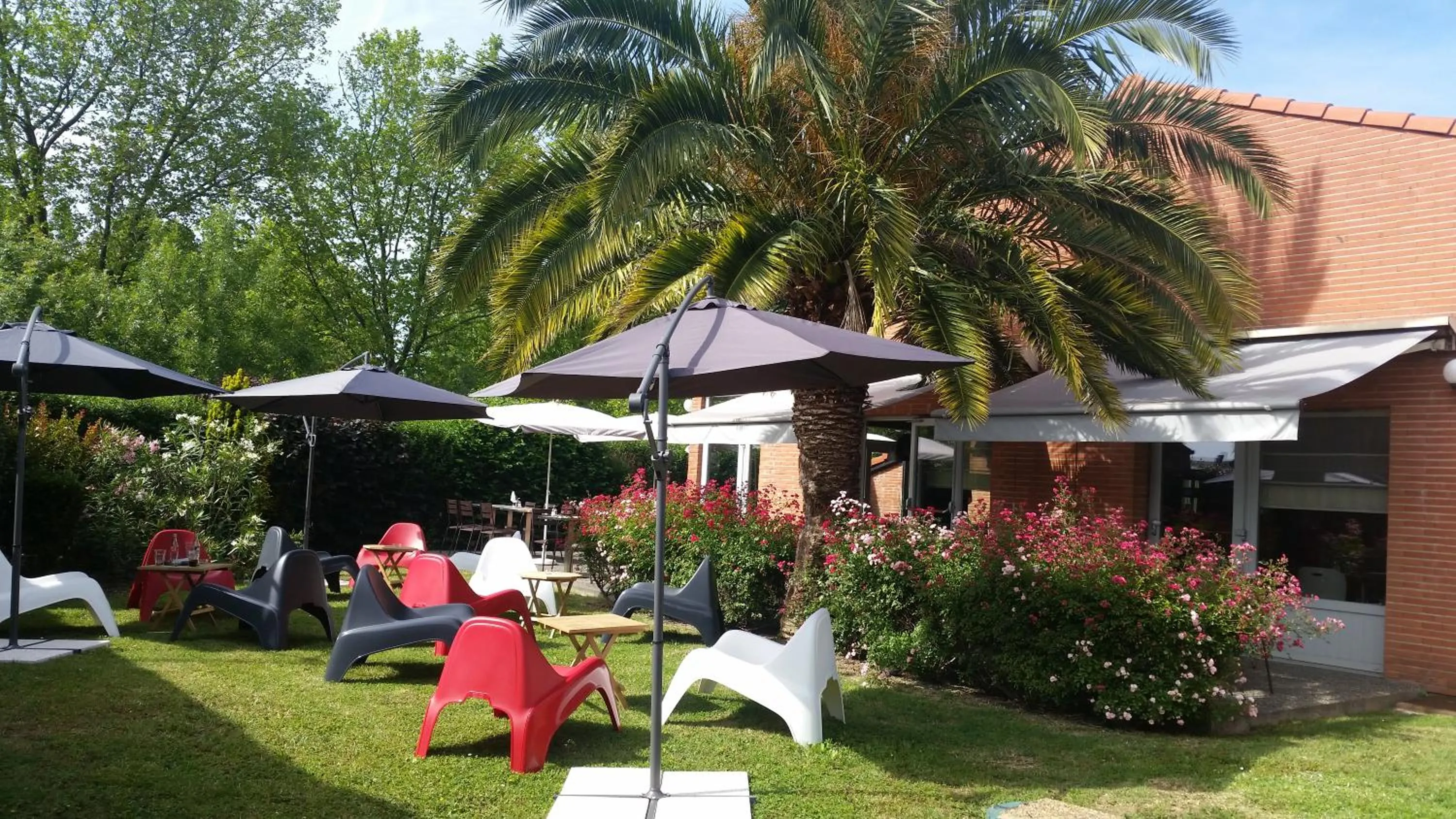 Balcony/Terrace in Campanile Toulouse Sud-Labège innopole