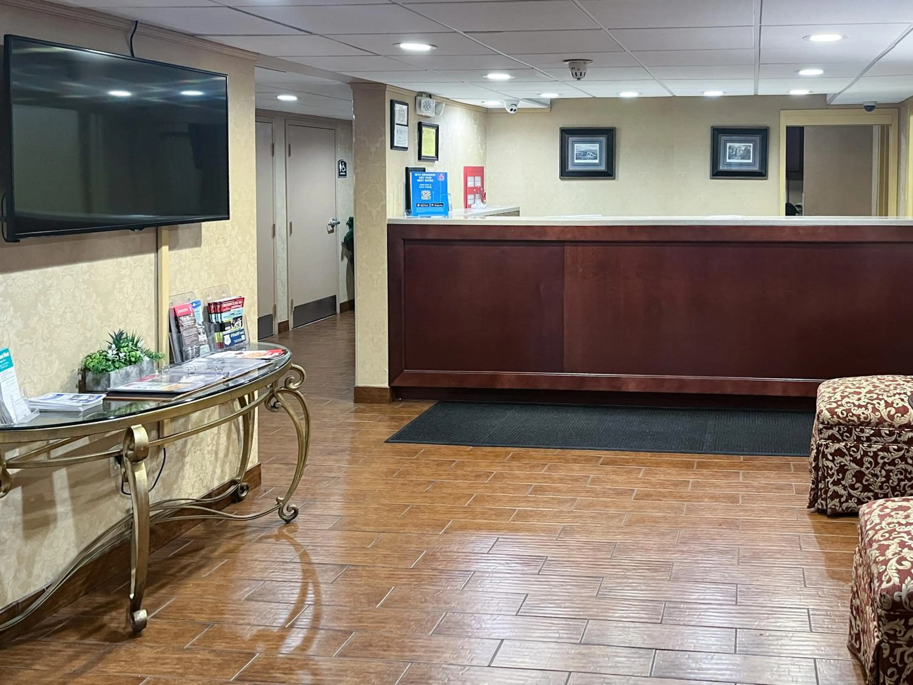 Lobby or reception in Motel 6 Stafford, VA Quantico