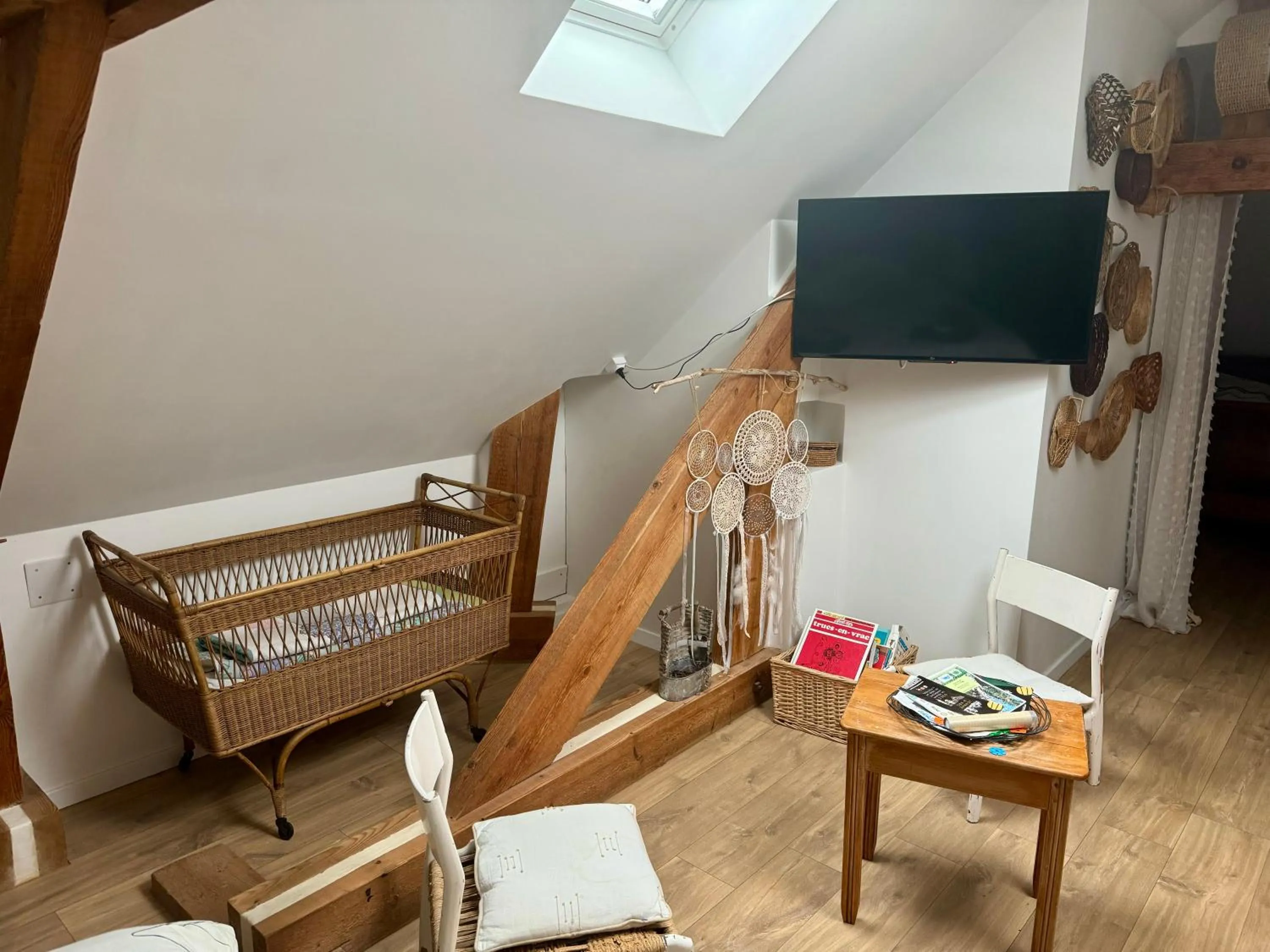 Chambre ambiance campagne chic