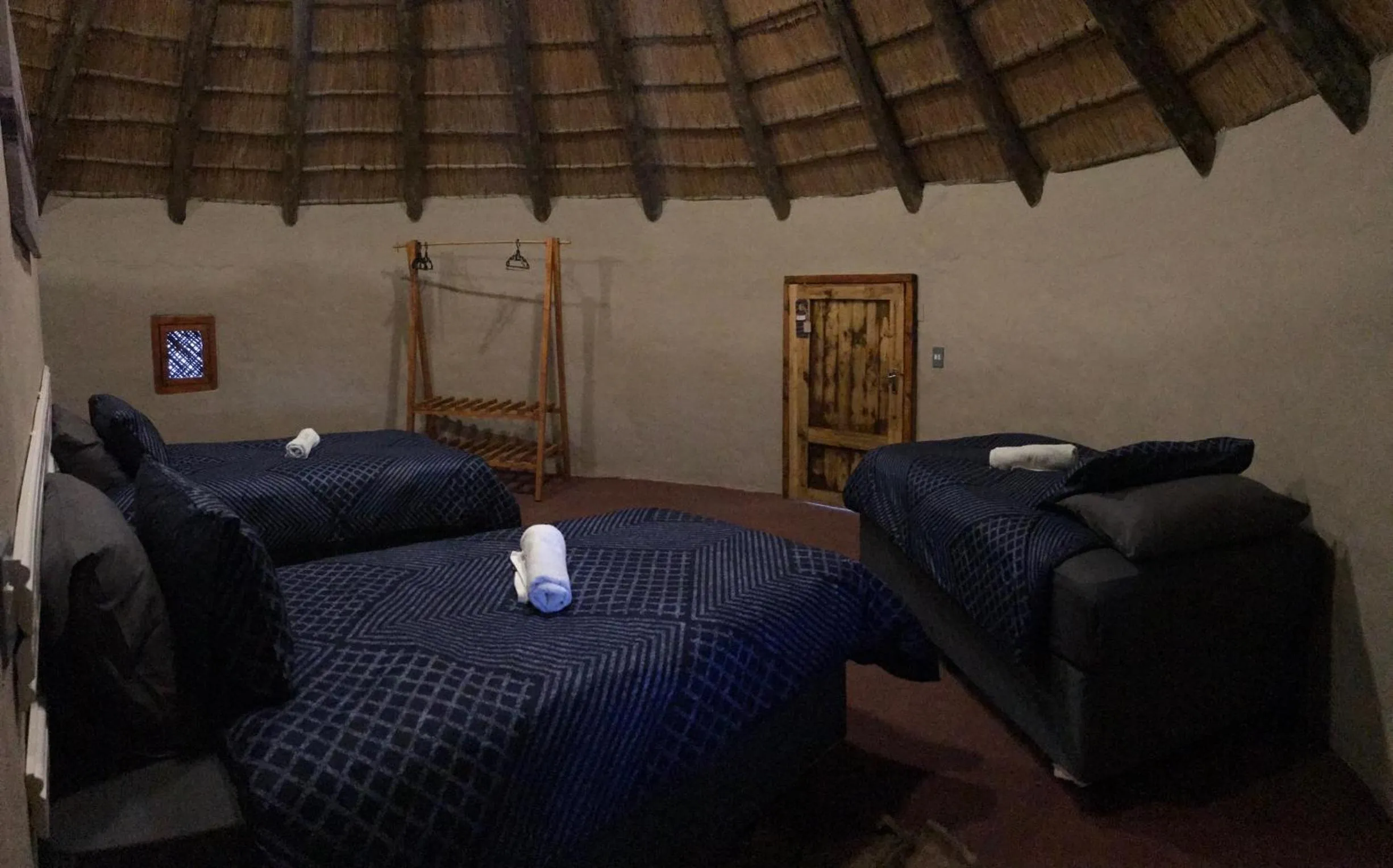 Bed in Kwakunje Guest Lodge