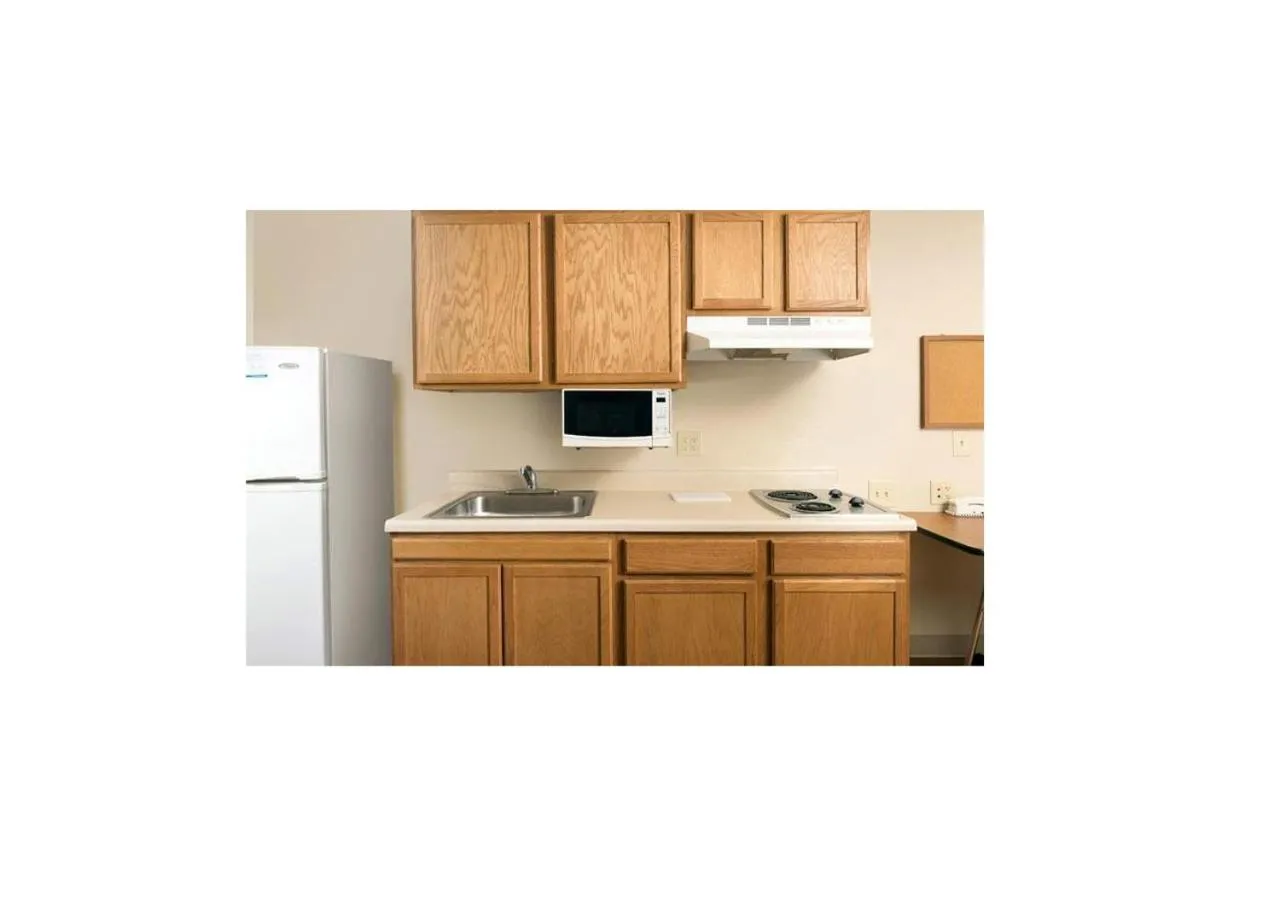 Kitchen or kitchenette in WoodSpring Suites Fort Worth Forest Hill