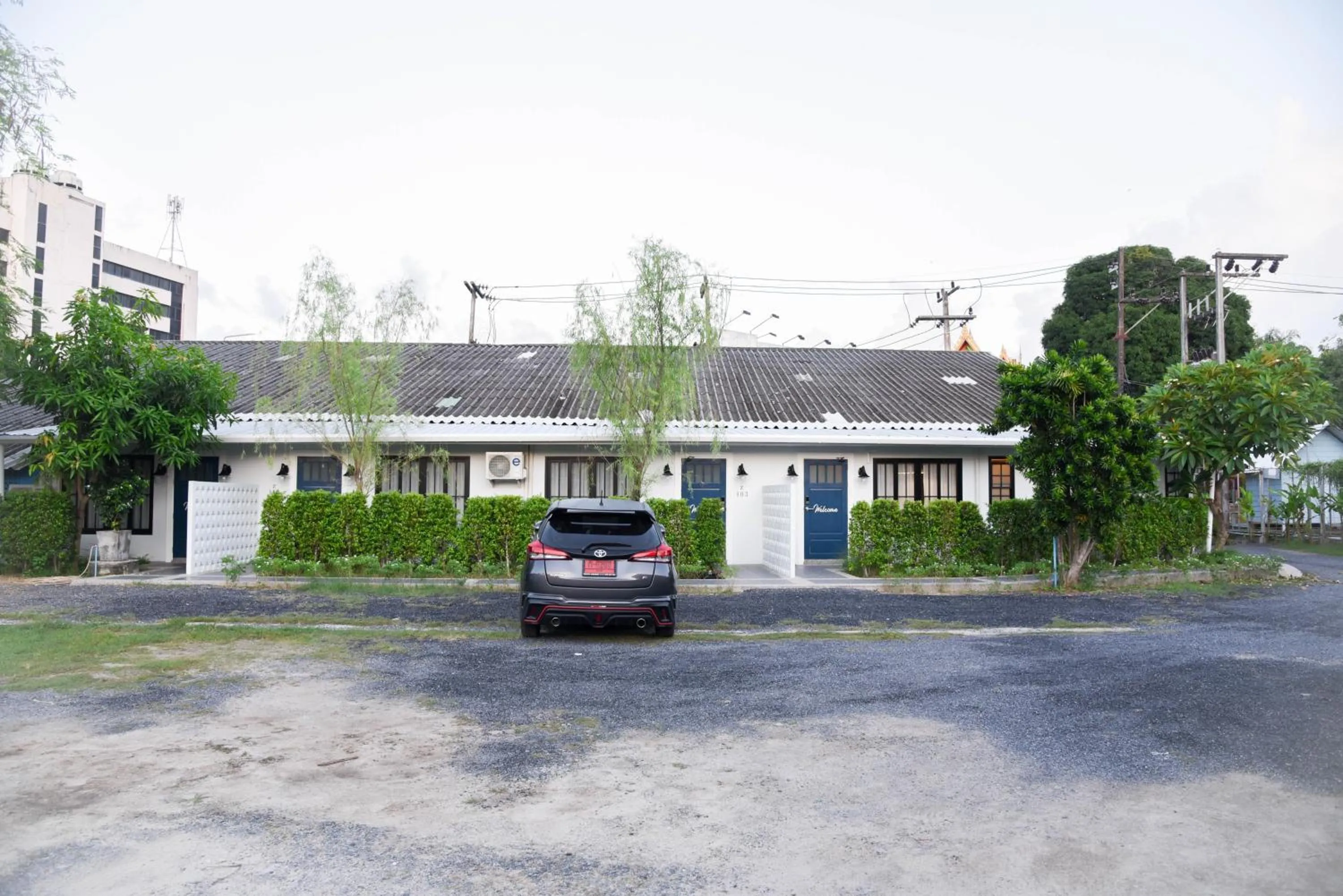 Facade/entrance in Snoozy Guesthouse