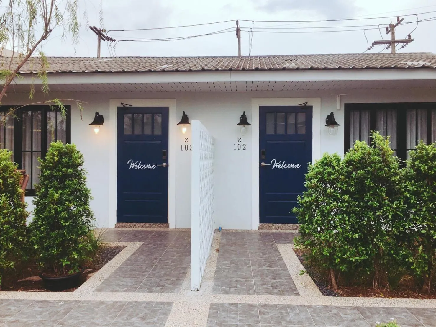 Facade/entrance in Snoozy Guesthouse