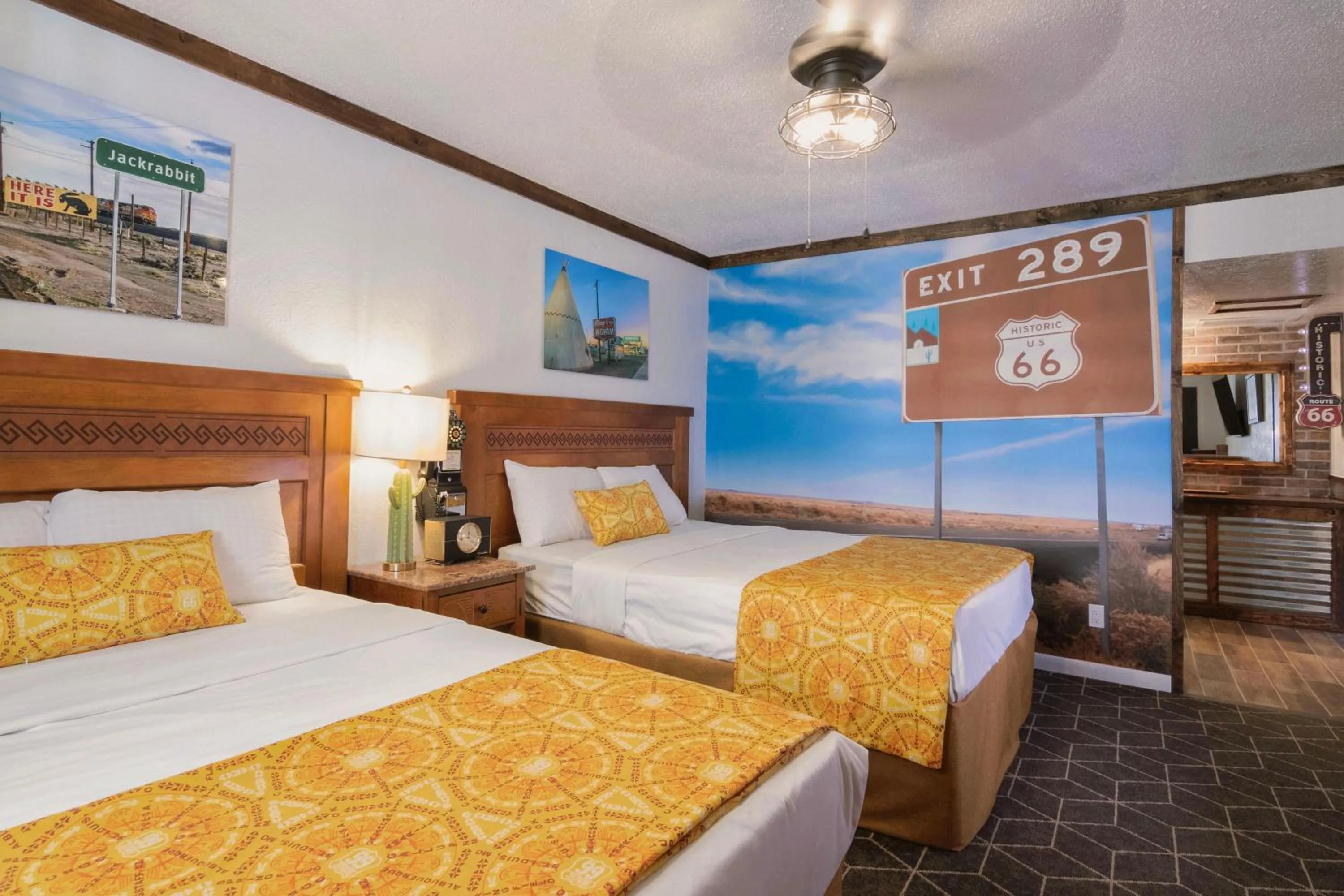 Bed in Hotel El Rancho