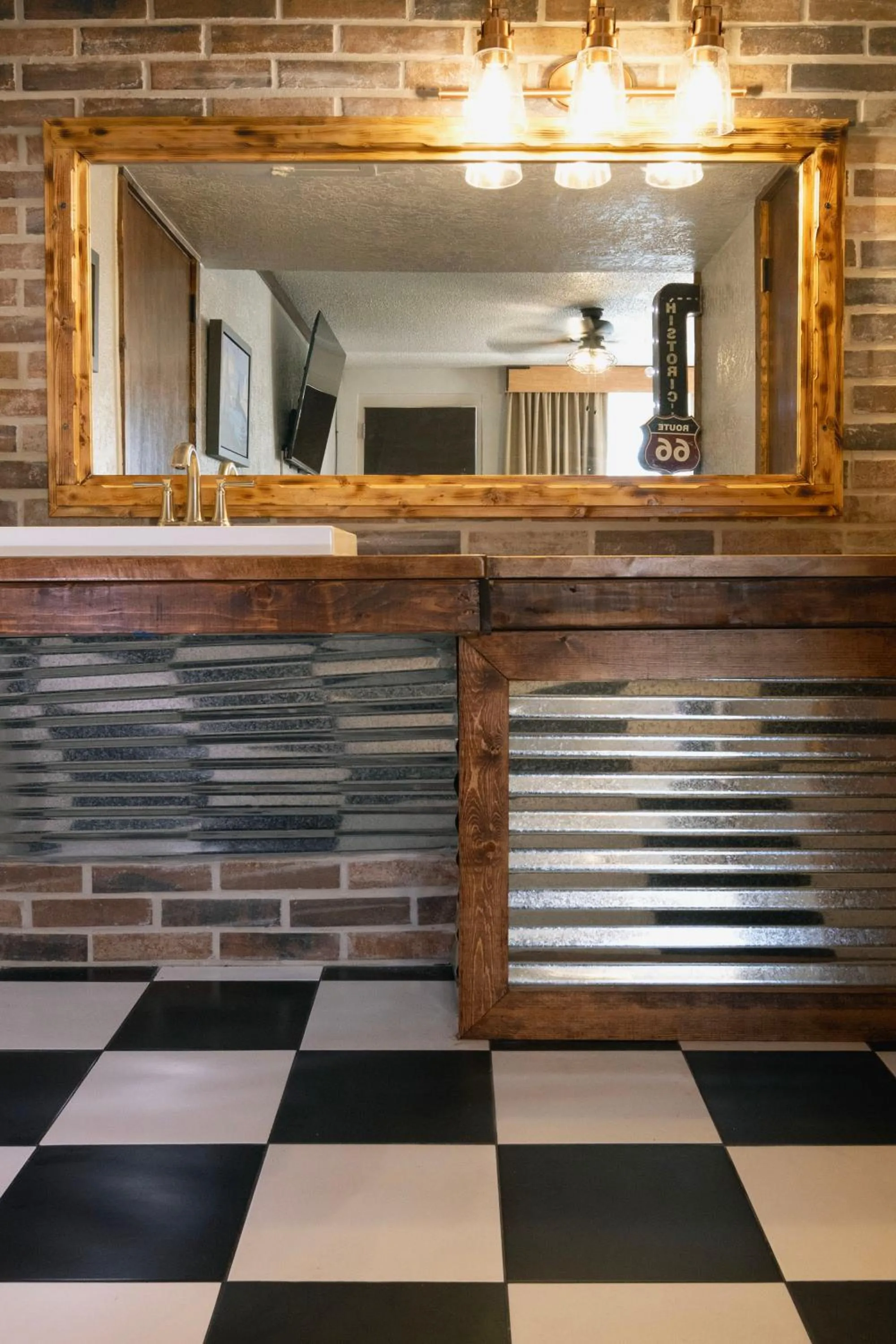 Bathroom in Hotel El Rancho